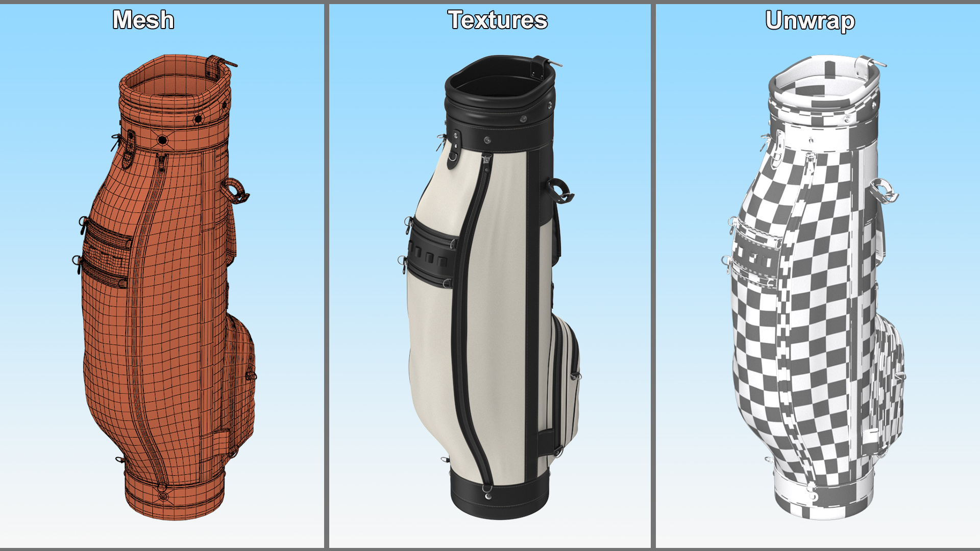 3D model Golf Bag