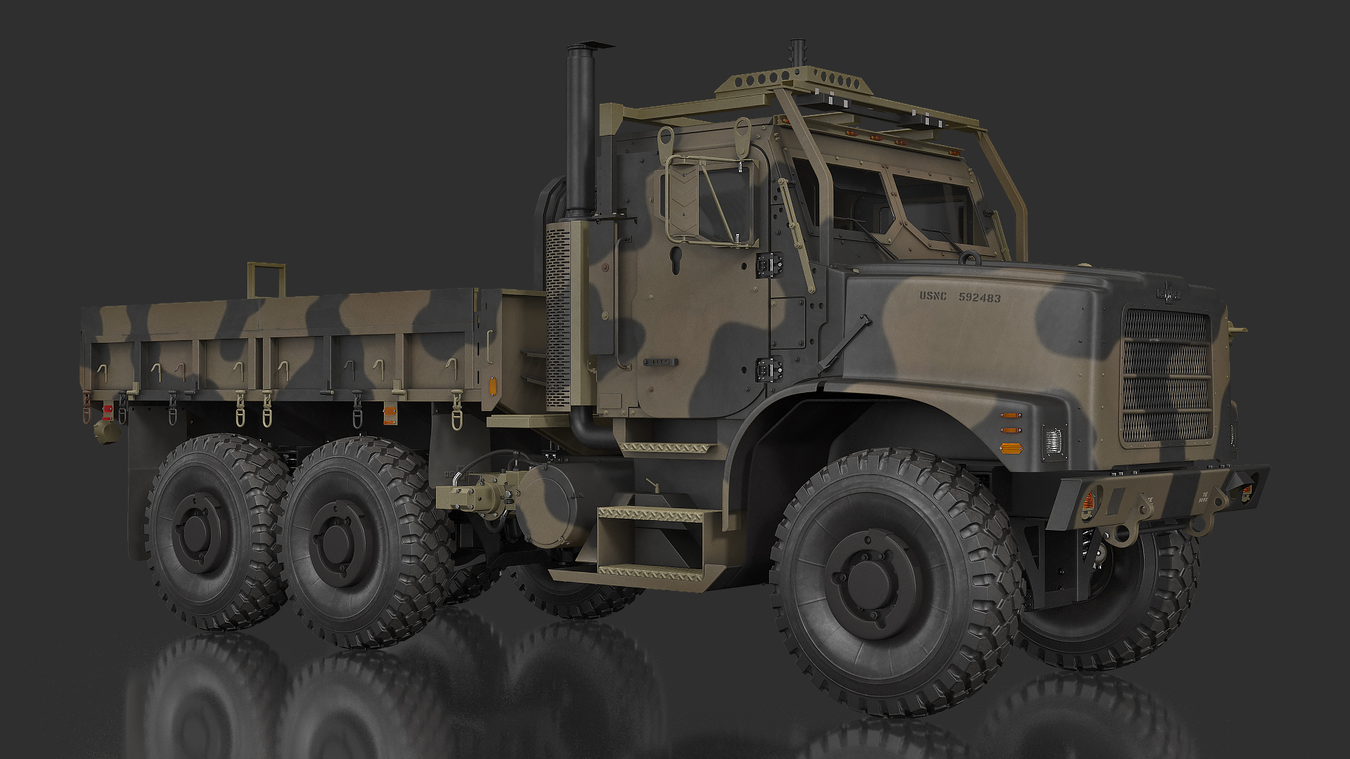 Military Trucks Collction 2 3D