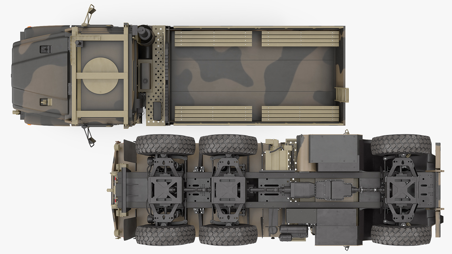 Military Trucks Collction 2 3D