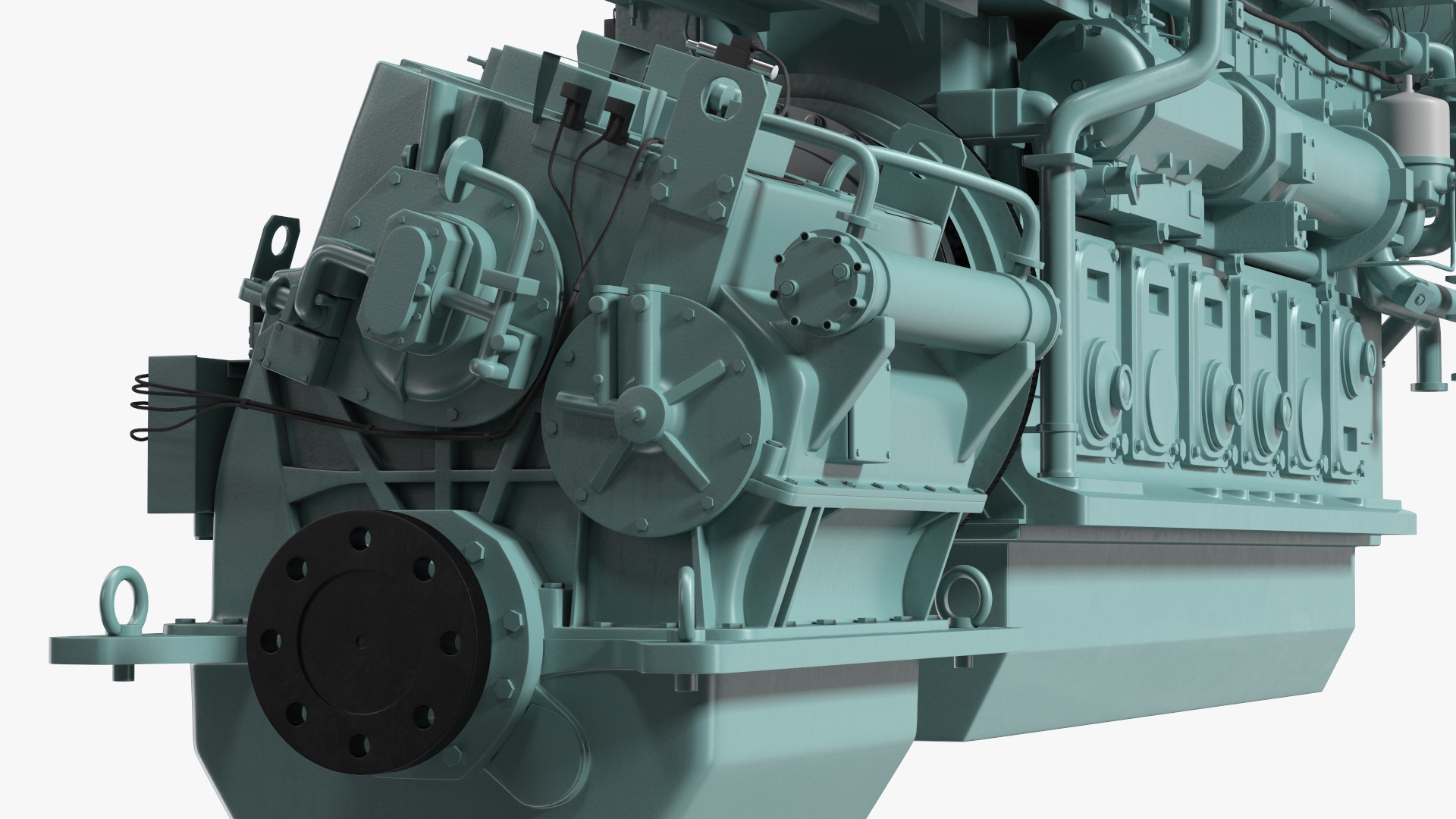 3D Marine Propulsion Engine Yanmar 6EY26W model