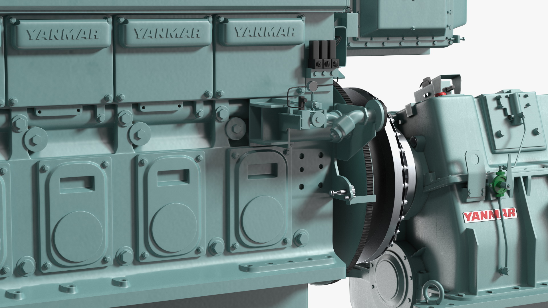 3D Marine Propulsion Engine Yanmar 6EY26W model