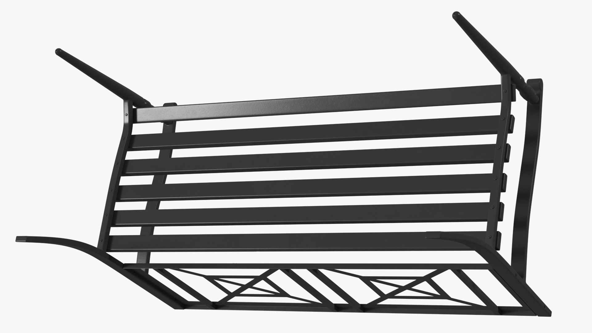 3D Urban Park Bench