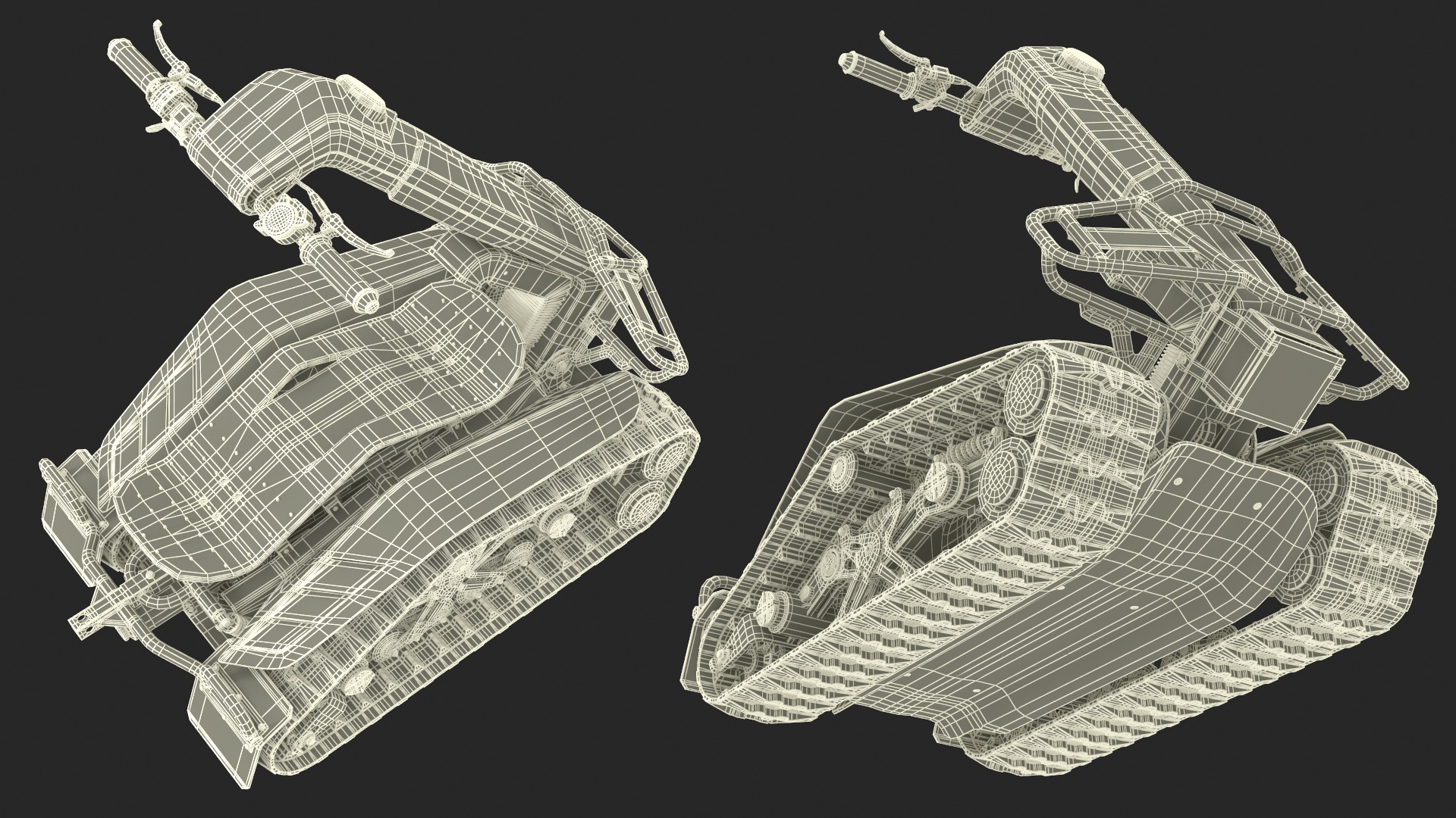 Dirt All Terrain Scooter DTV Rigged for Maya 3D model