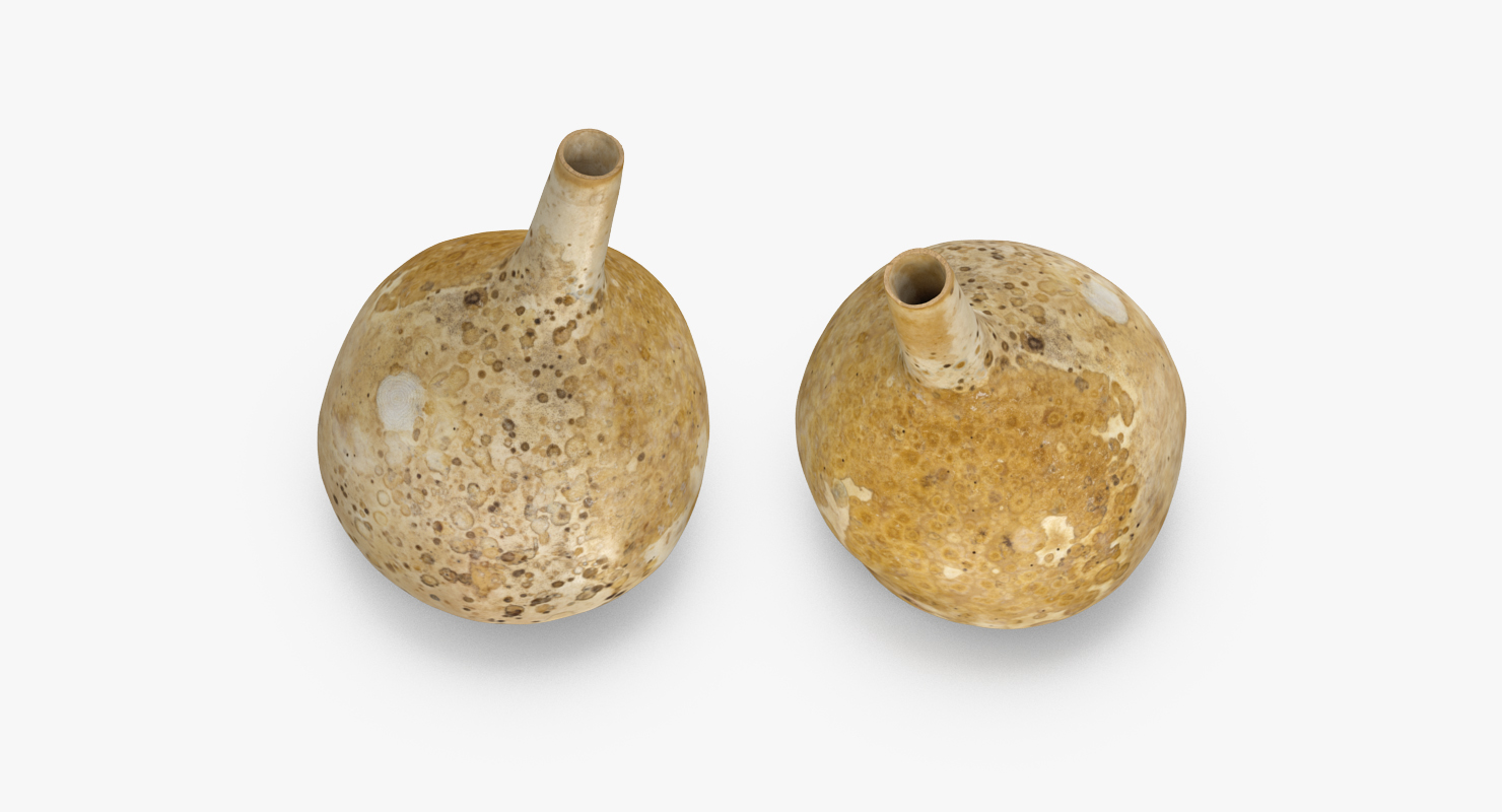 3D Gourd Flask