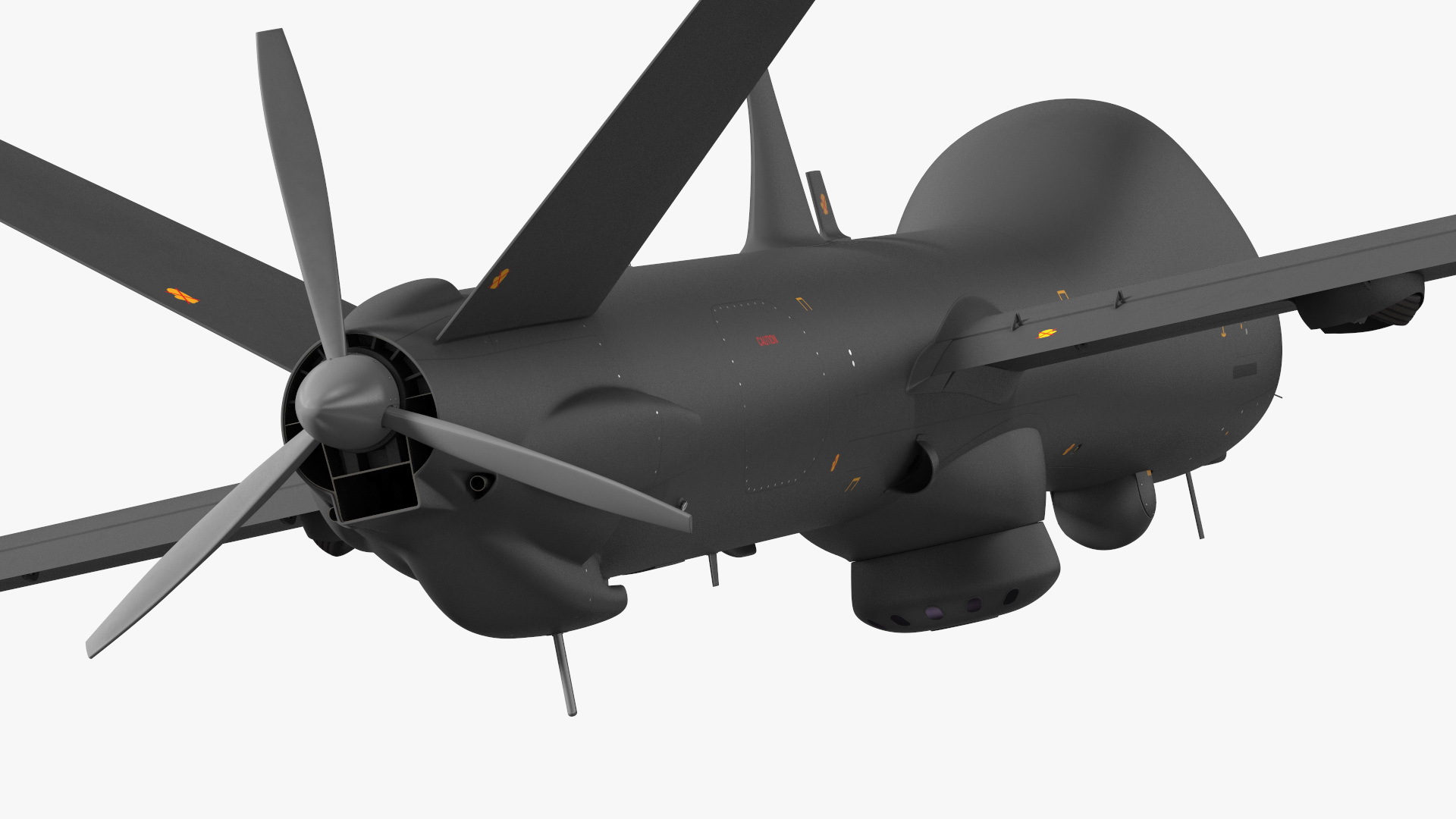 Multi Payload UAV Flight 3D model