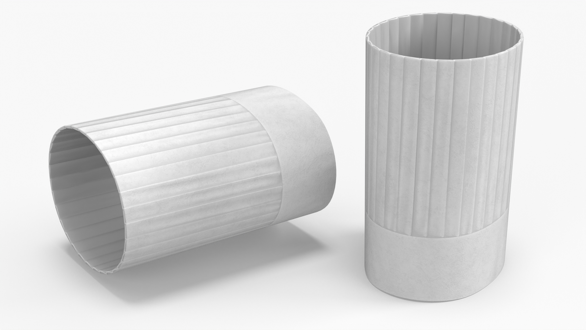 3D model Cylindrical Chef Hat