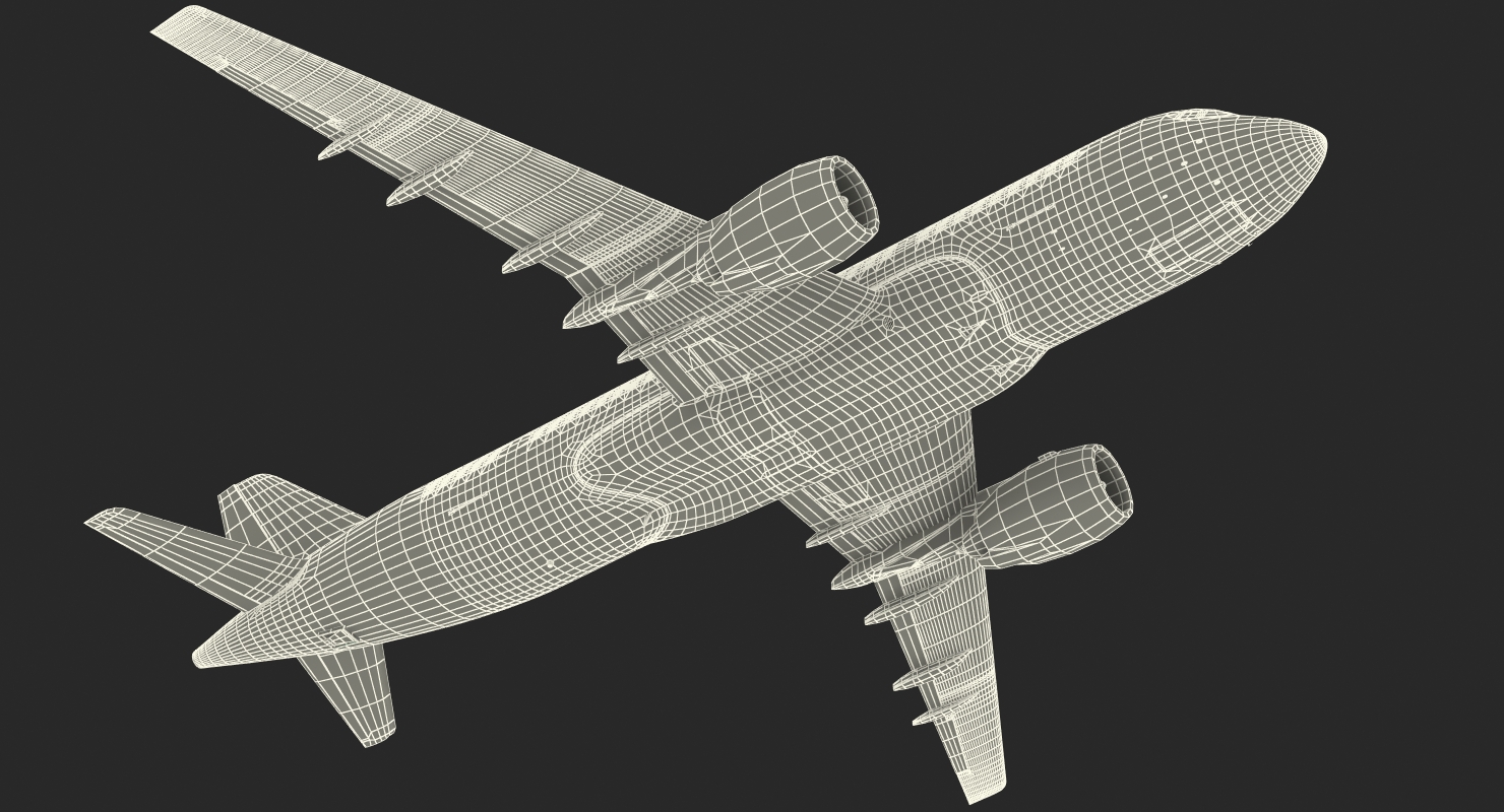 3D Twinjet Airliner MC 21 200