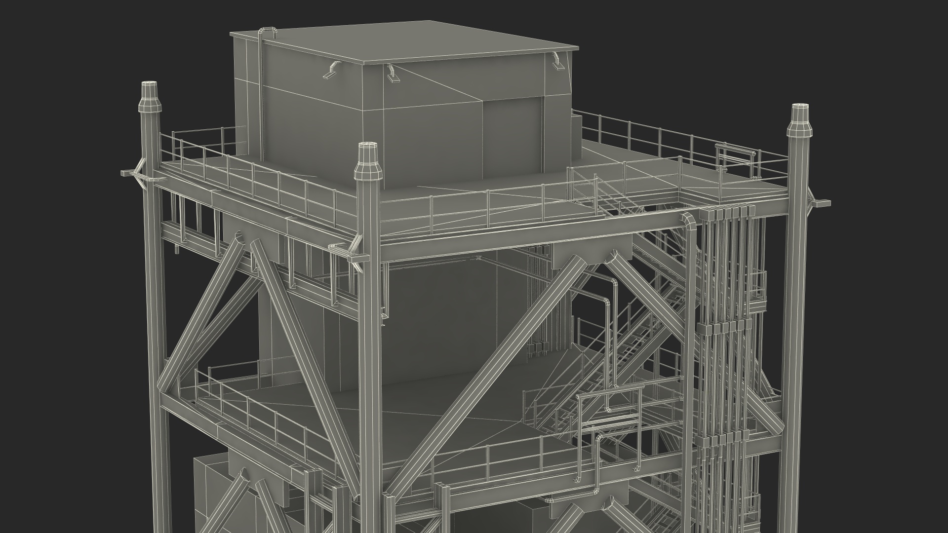 SLS Launch Pad 3D model