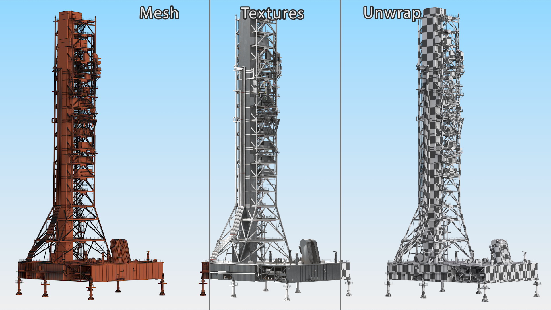 SLS Launch Pad 3D model