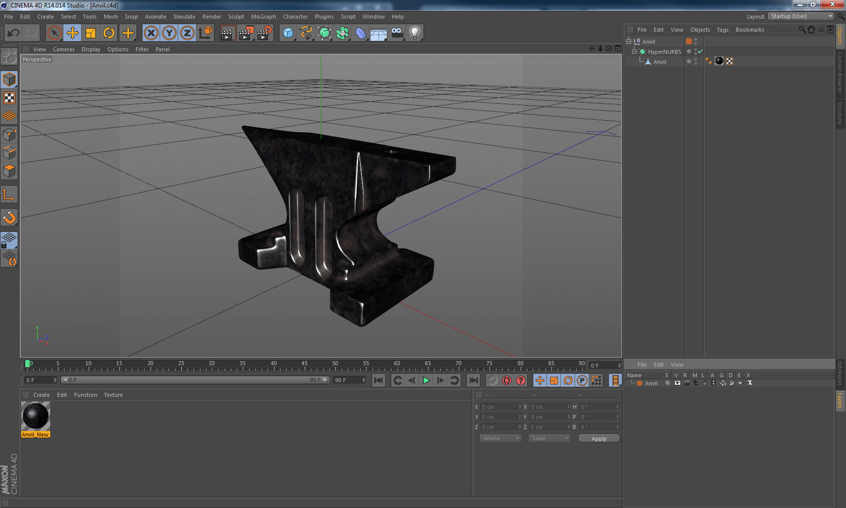 Anvil 3D model