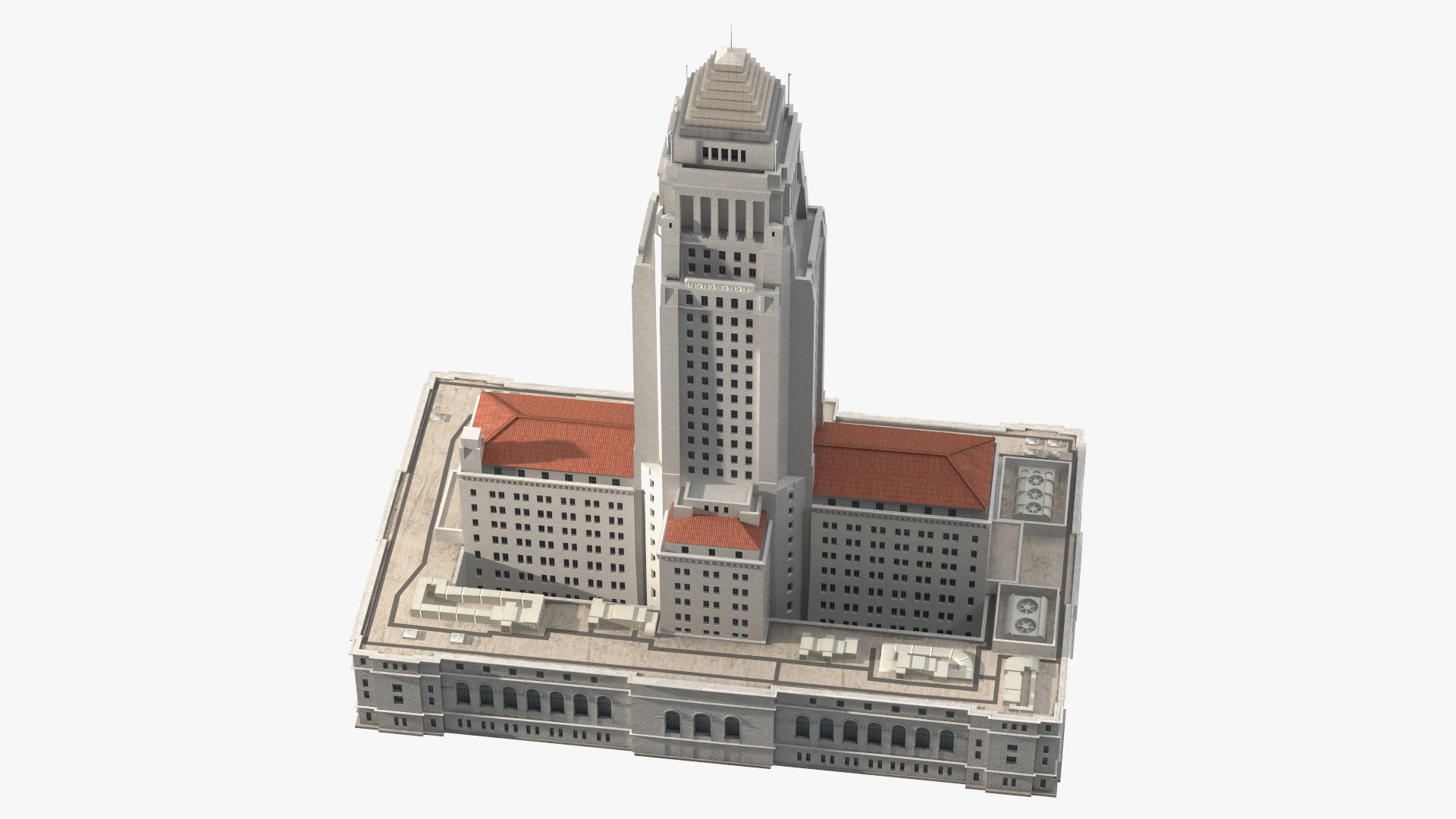 3D Los Angeles City Hall