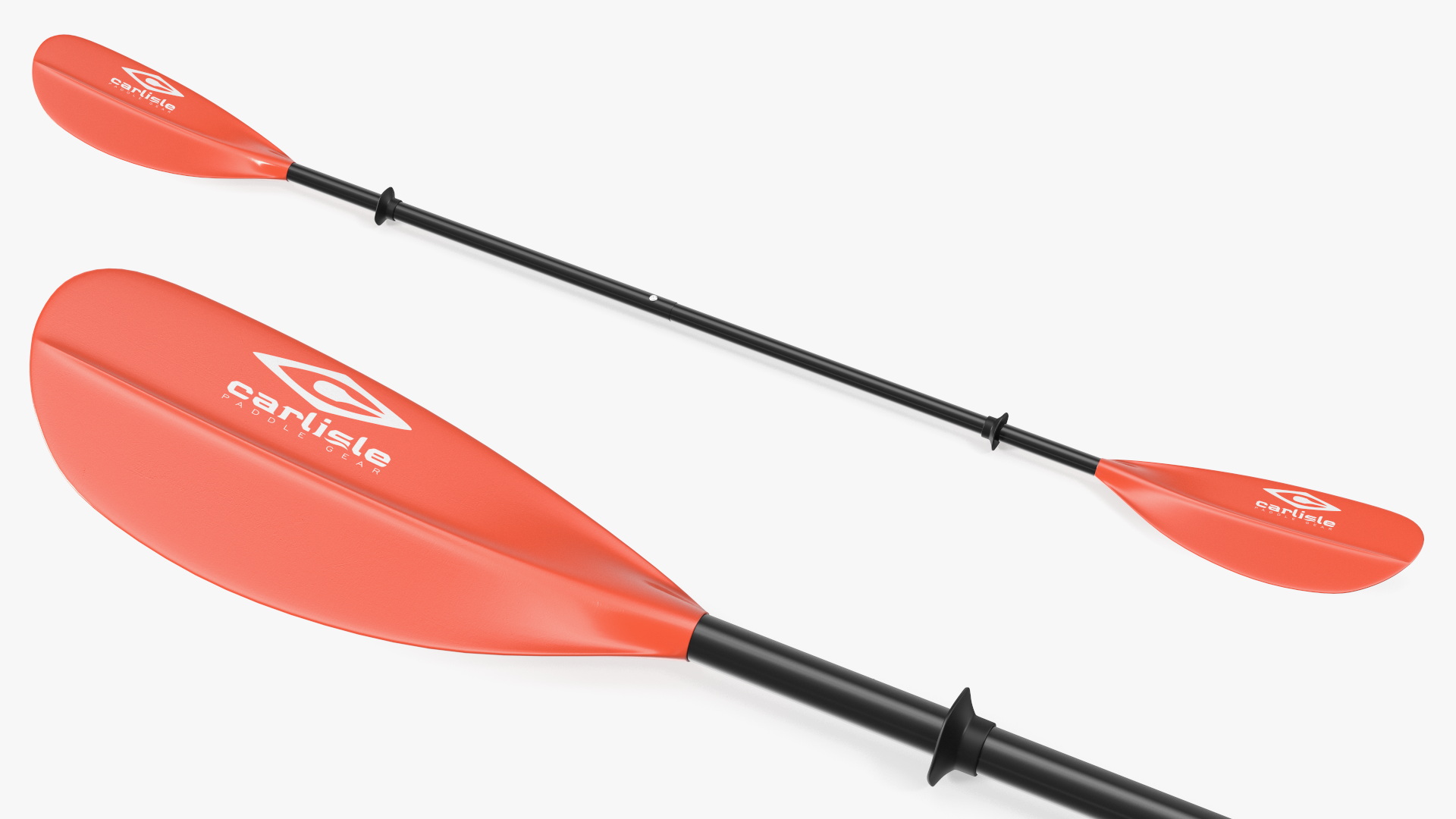 Aluminium Kayak Paddle 3D