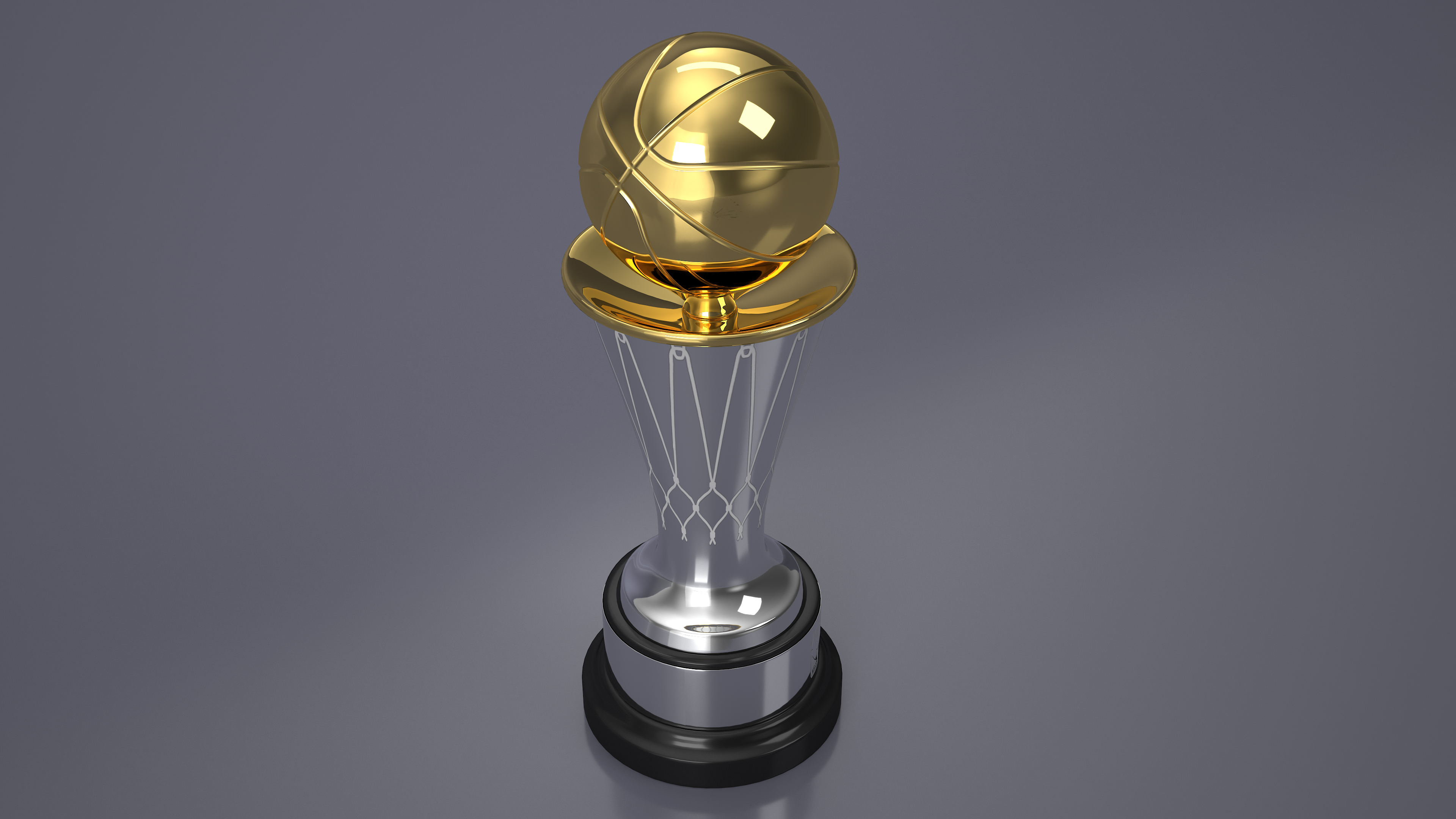 3D NBA Finals MVP trophy