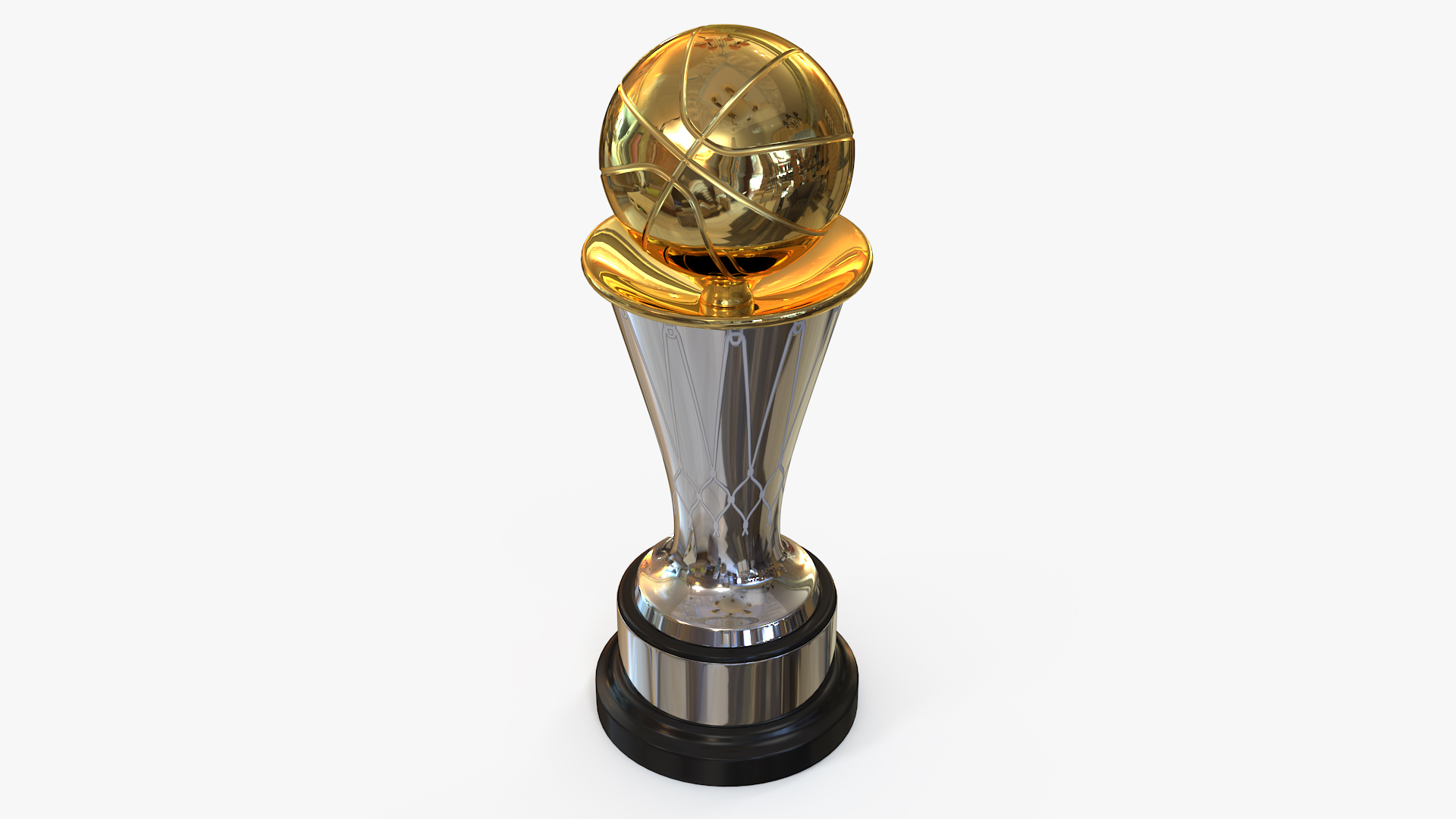 3D NBA Finals MVP trophy