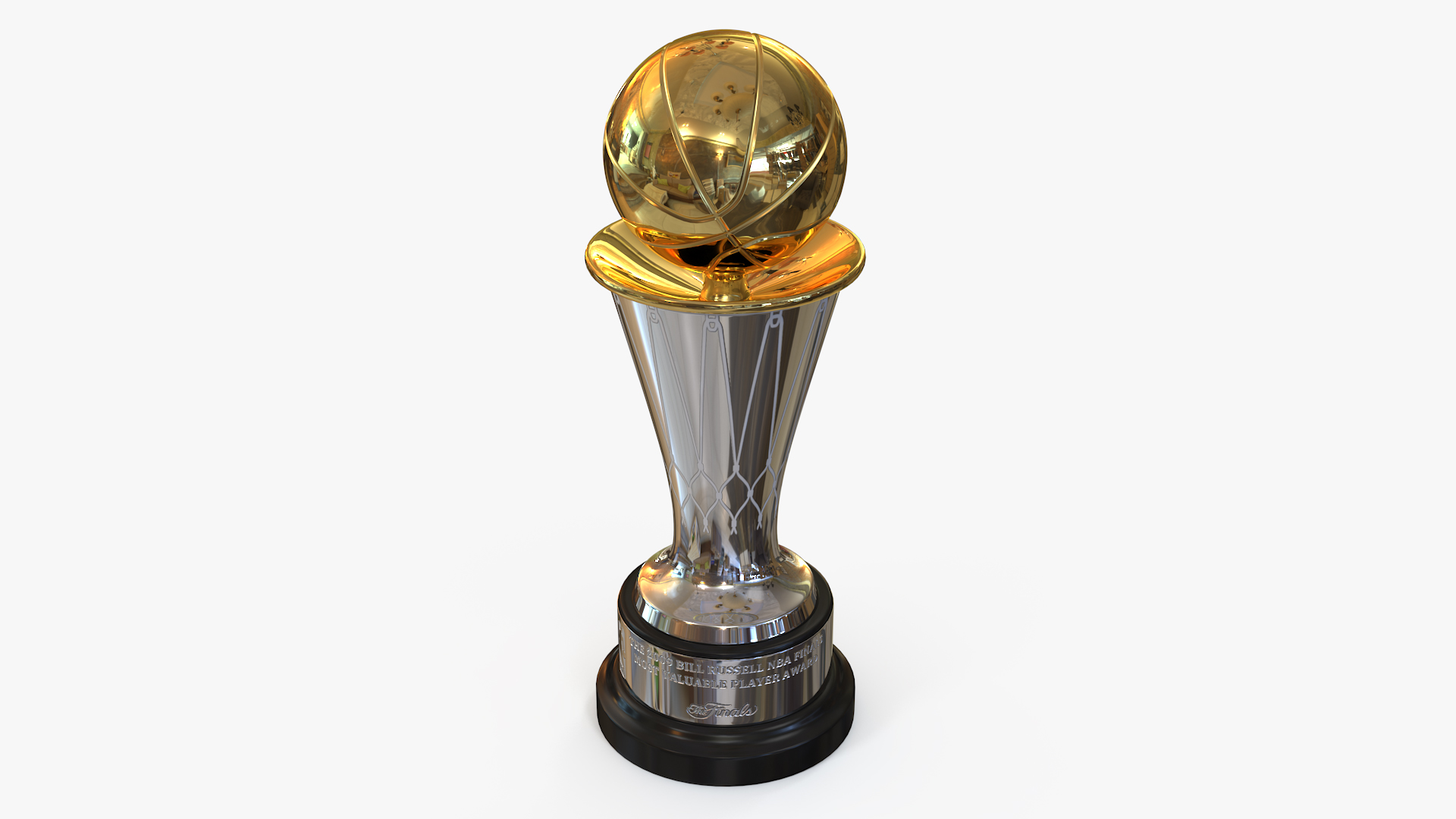 3D NBA Finals MVP trophy