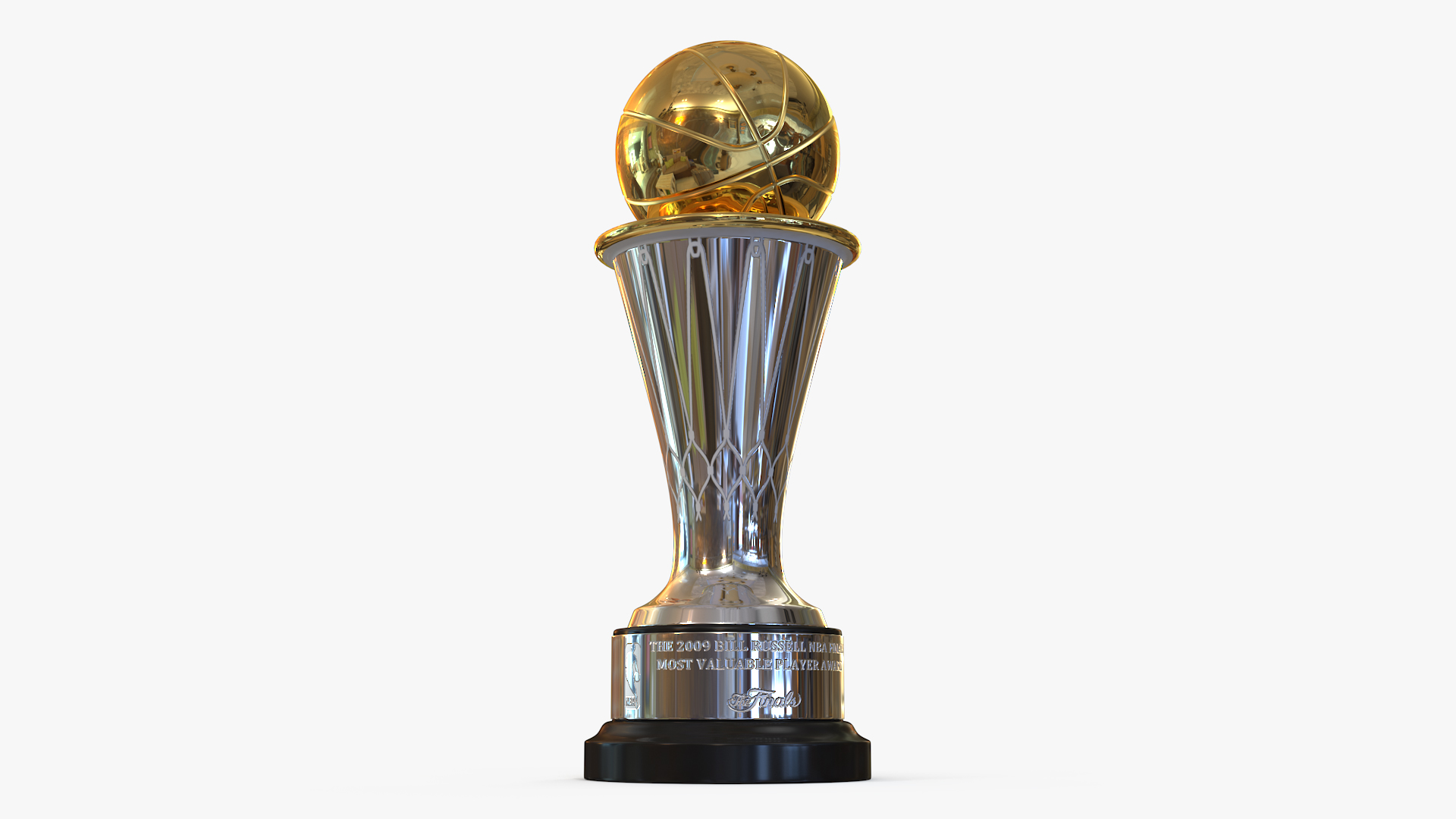 3D NBA Finals MVP trophy