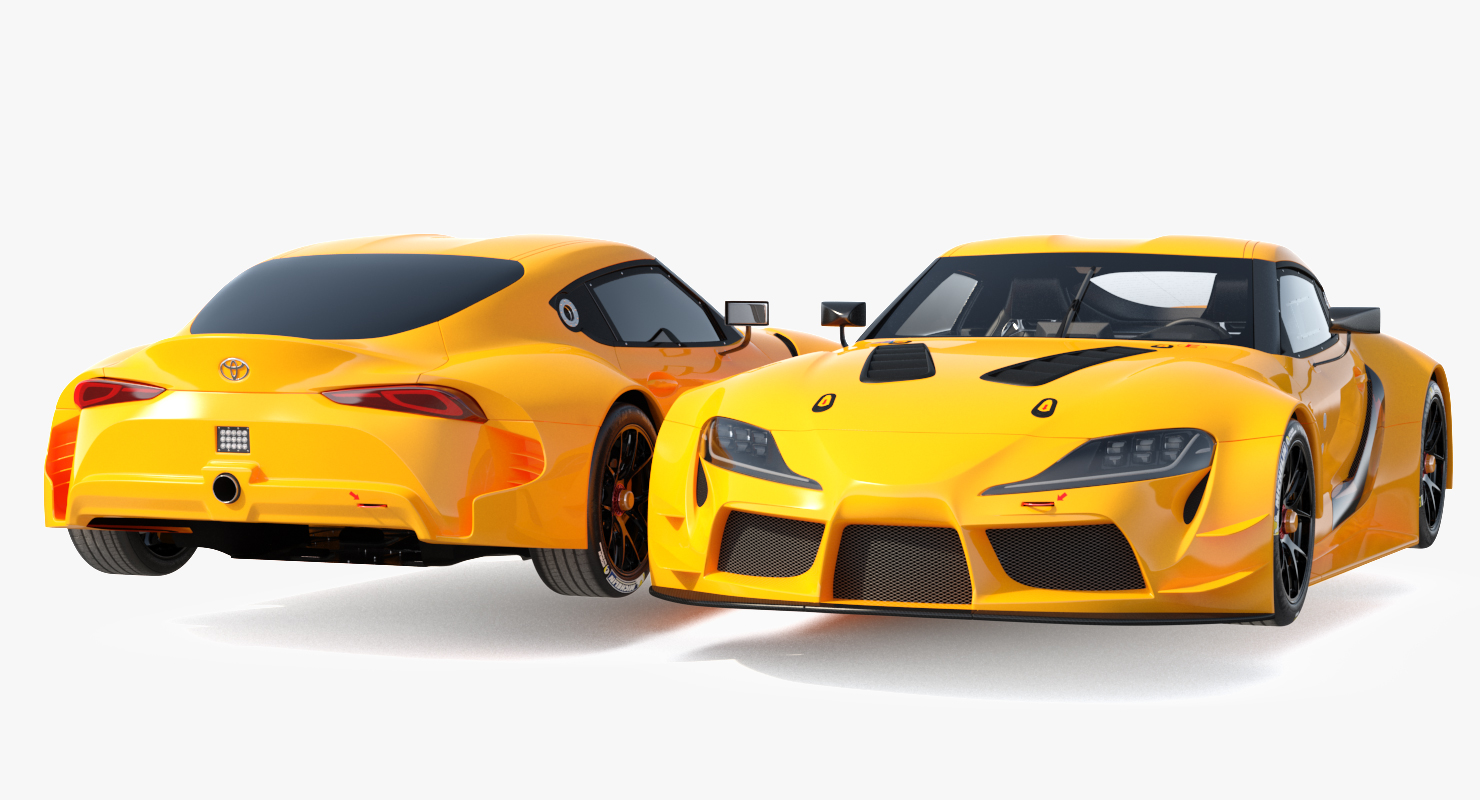 3D model Toyota Supra Concept