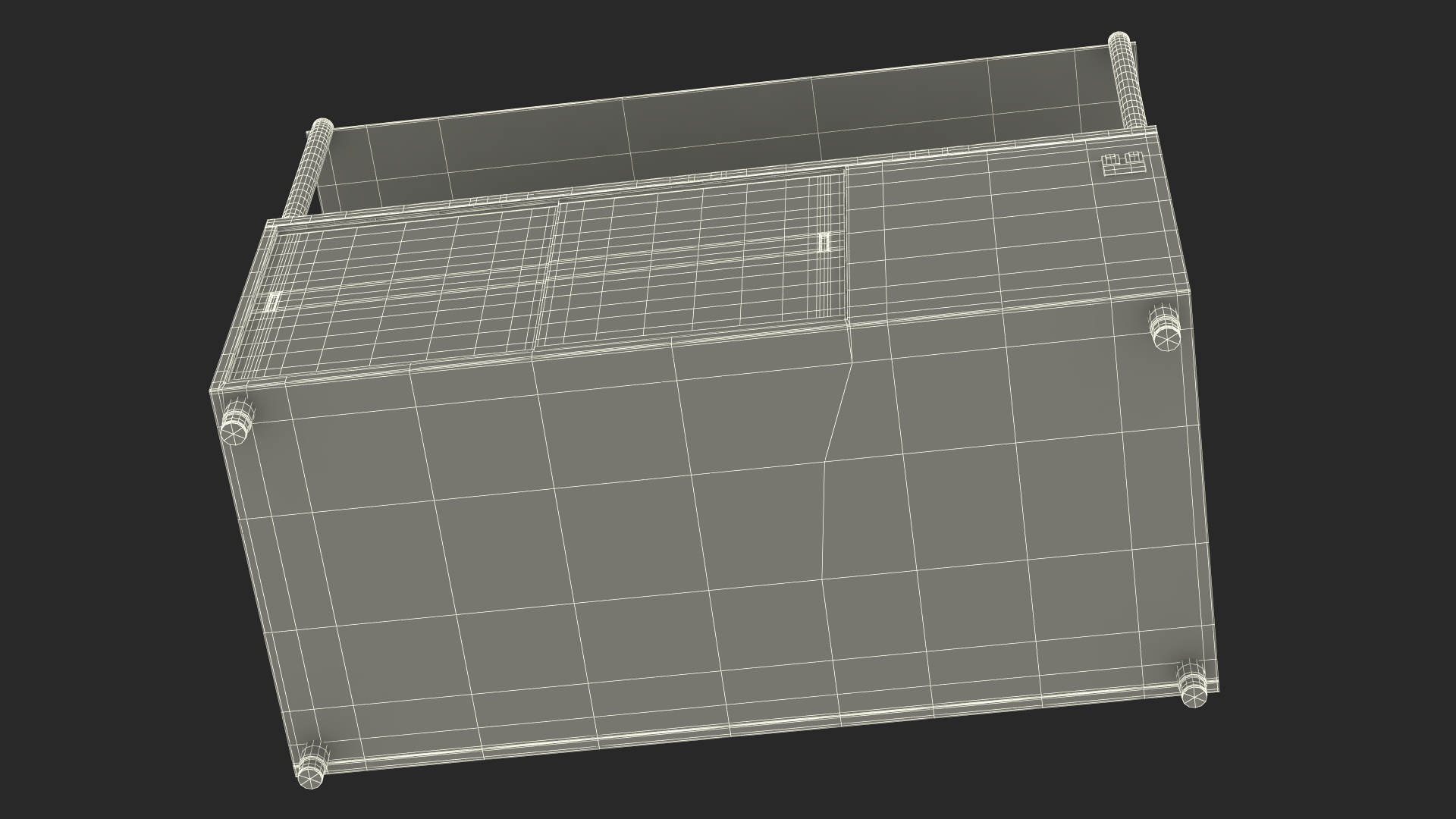 3D Refrigerator Self Service Line Element model