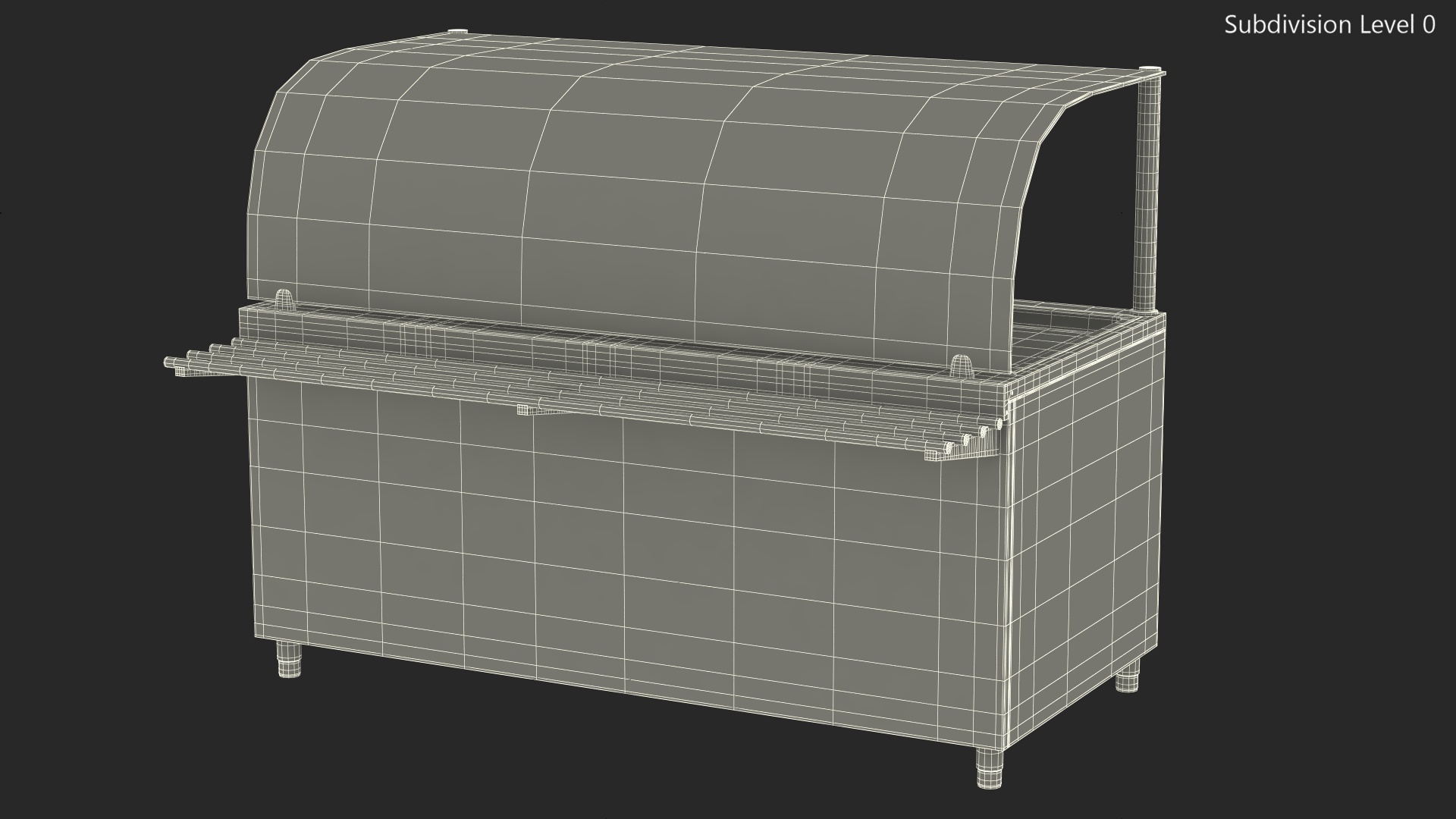 3D Refrigerator Self Service Line Element model