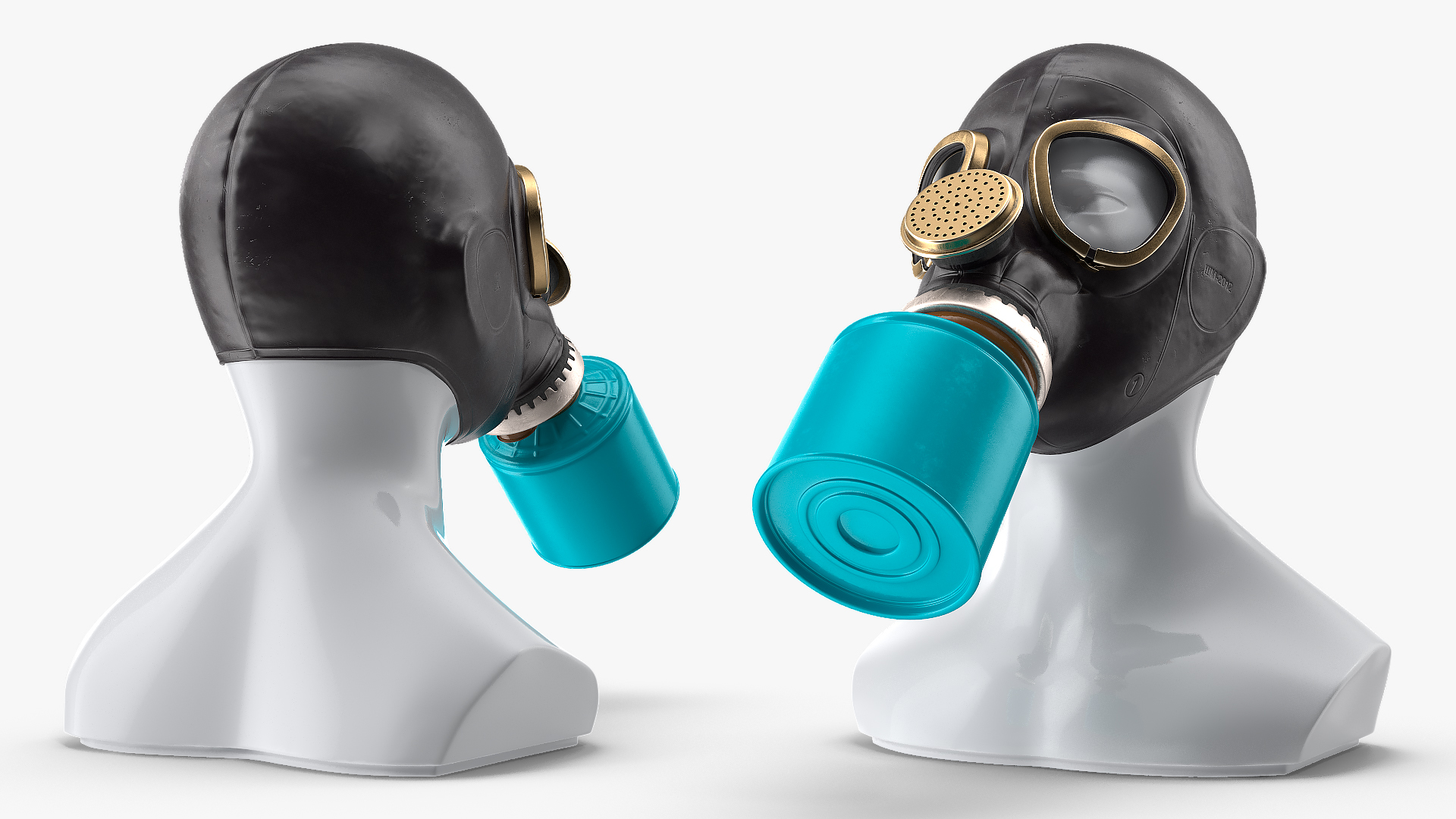 GP5 Lightweight Gas Mask 3D model