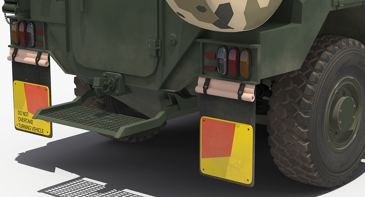 Bushmaster Protected Infantry Vehicle Rigged 3D model