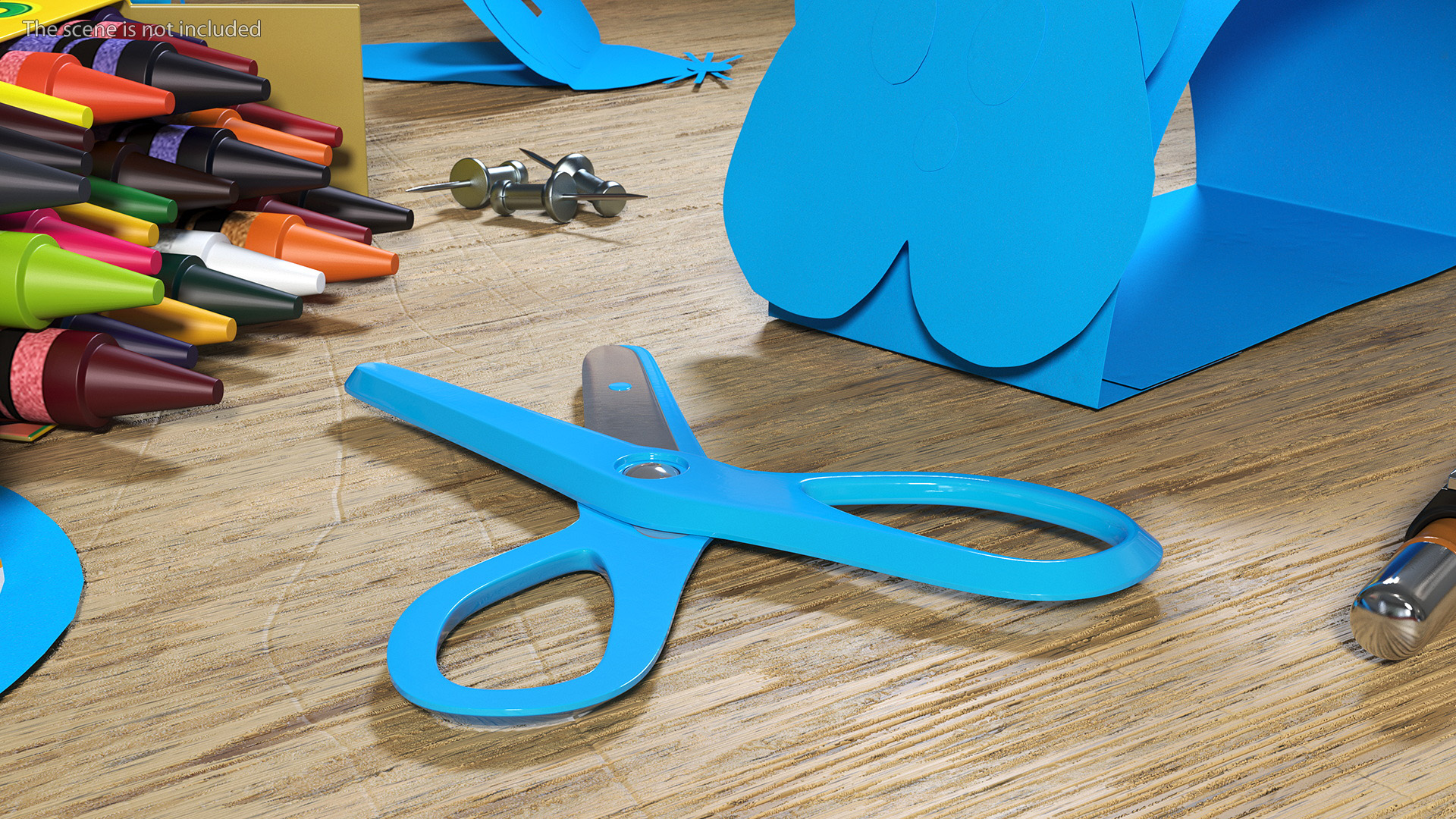 3D model Kids Safety Scissors