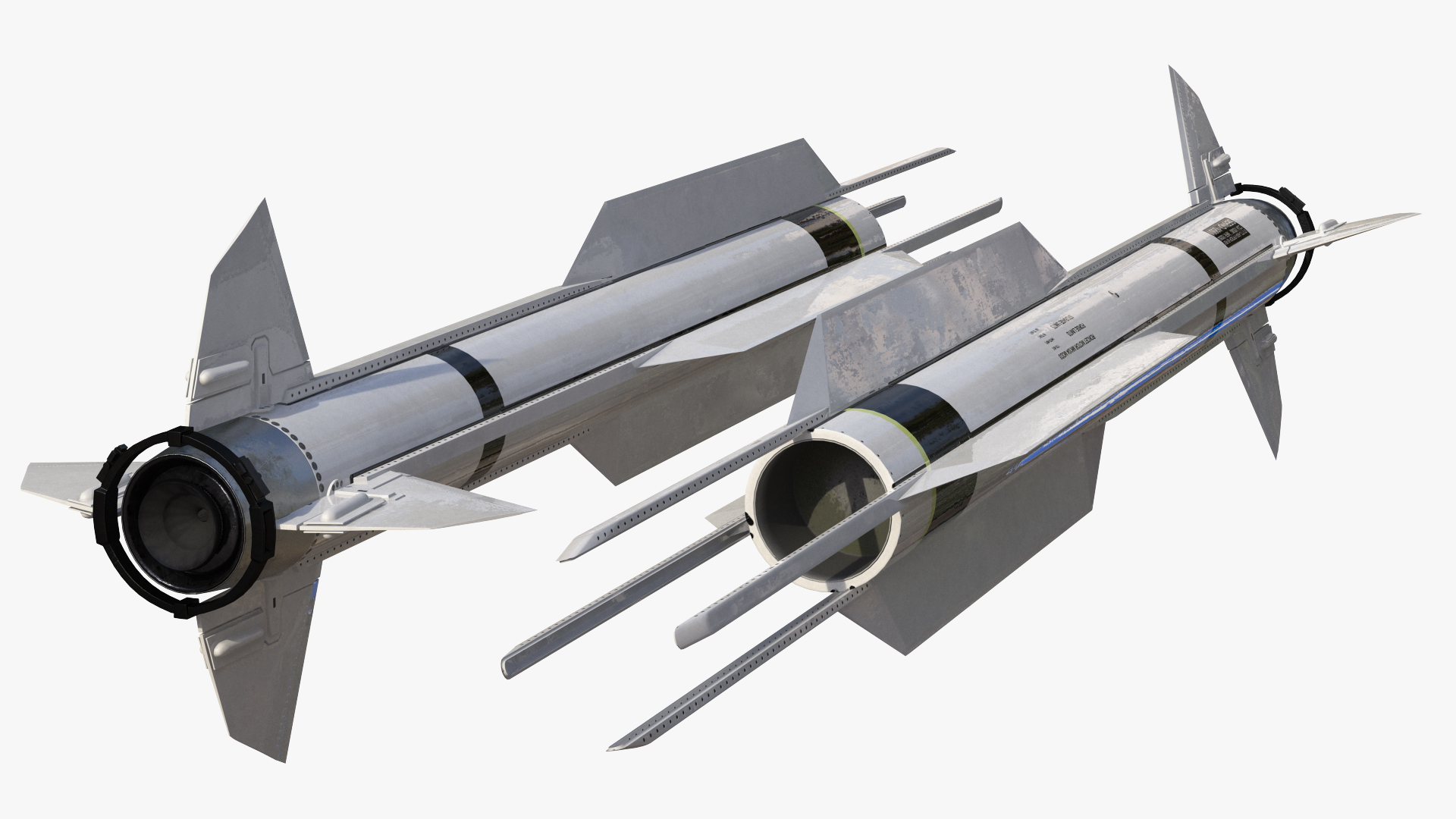 3D Steering Control Section SM6 Missile