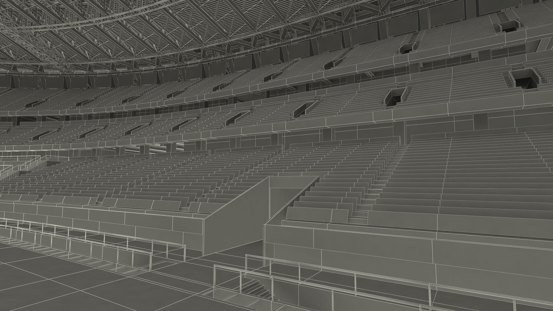 New National Olympic Stadium Tokyo Field Hockey 3D