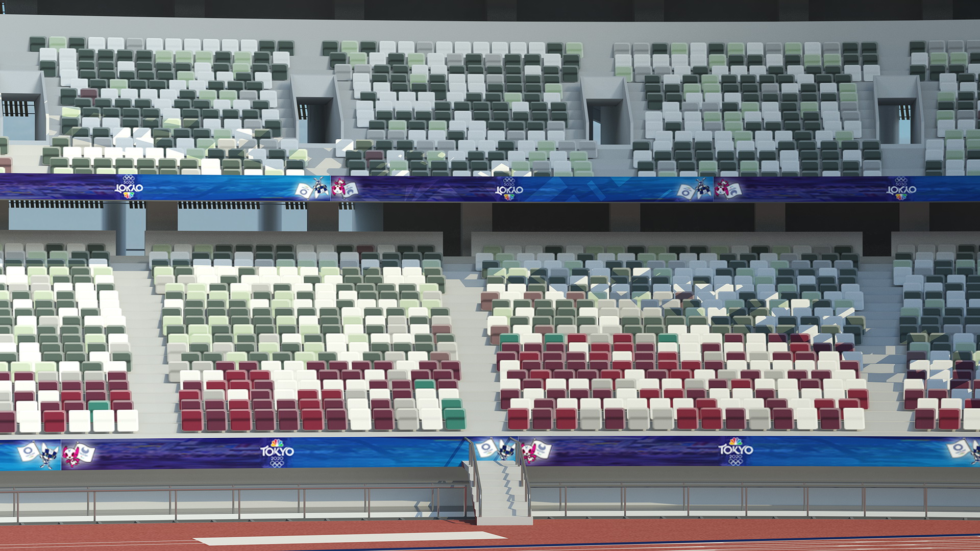 New National Olympic Stadium Tokyo Field Hockey 3D