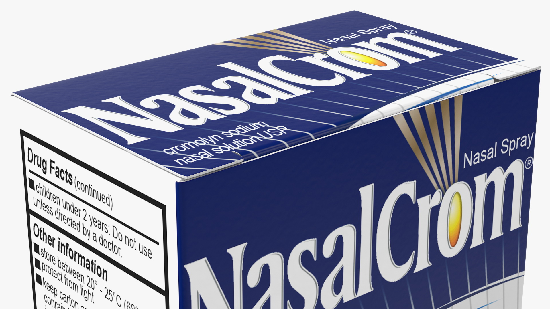 3D model NasalCrom Allergy Symptom Controller Box