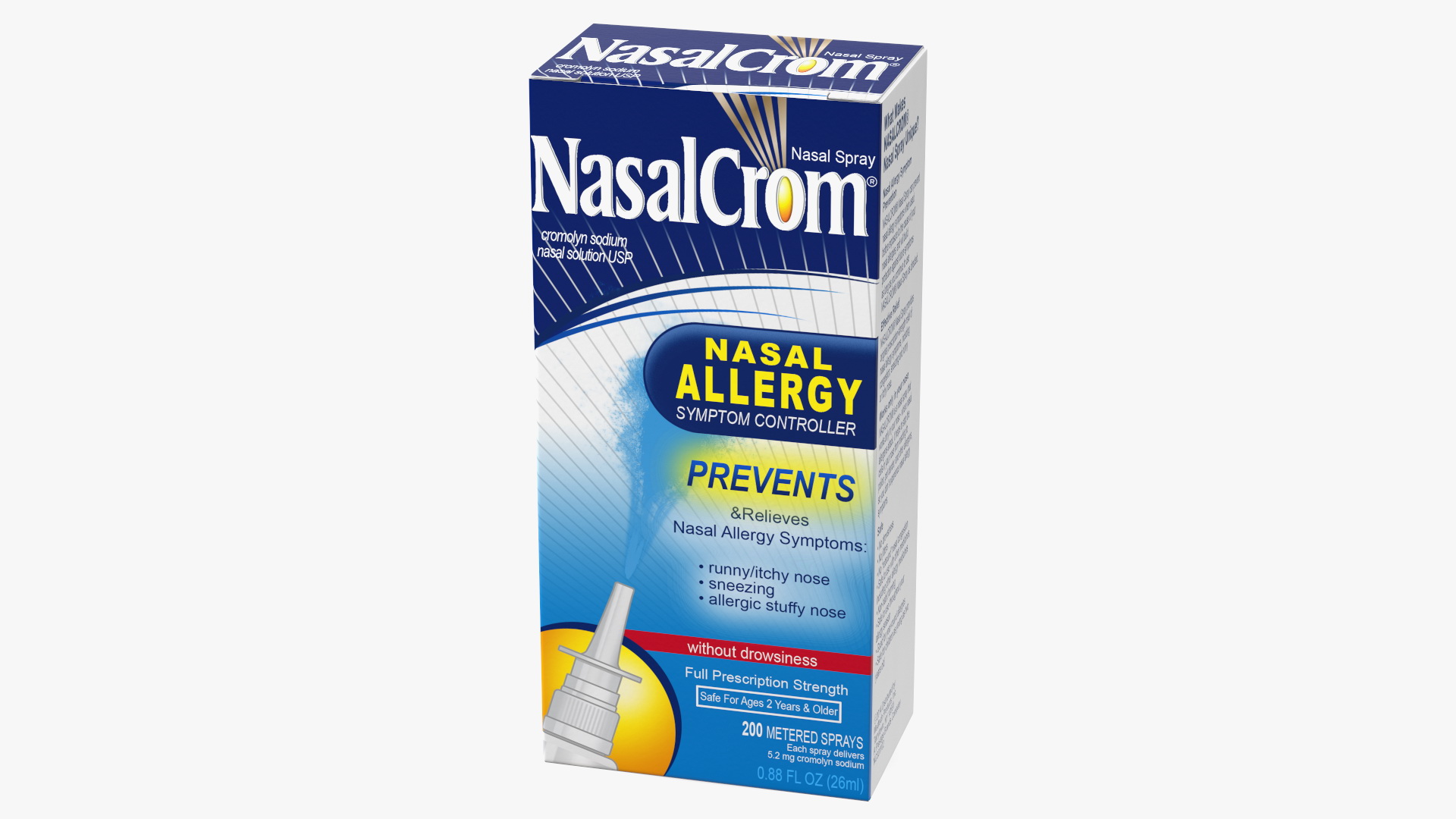 3D model NasalCrom Allergy Symptom Controller Box