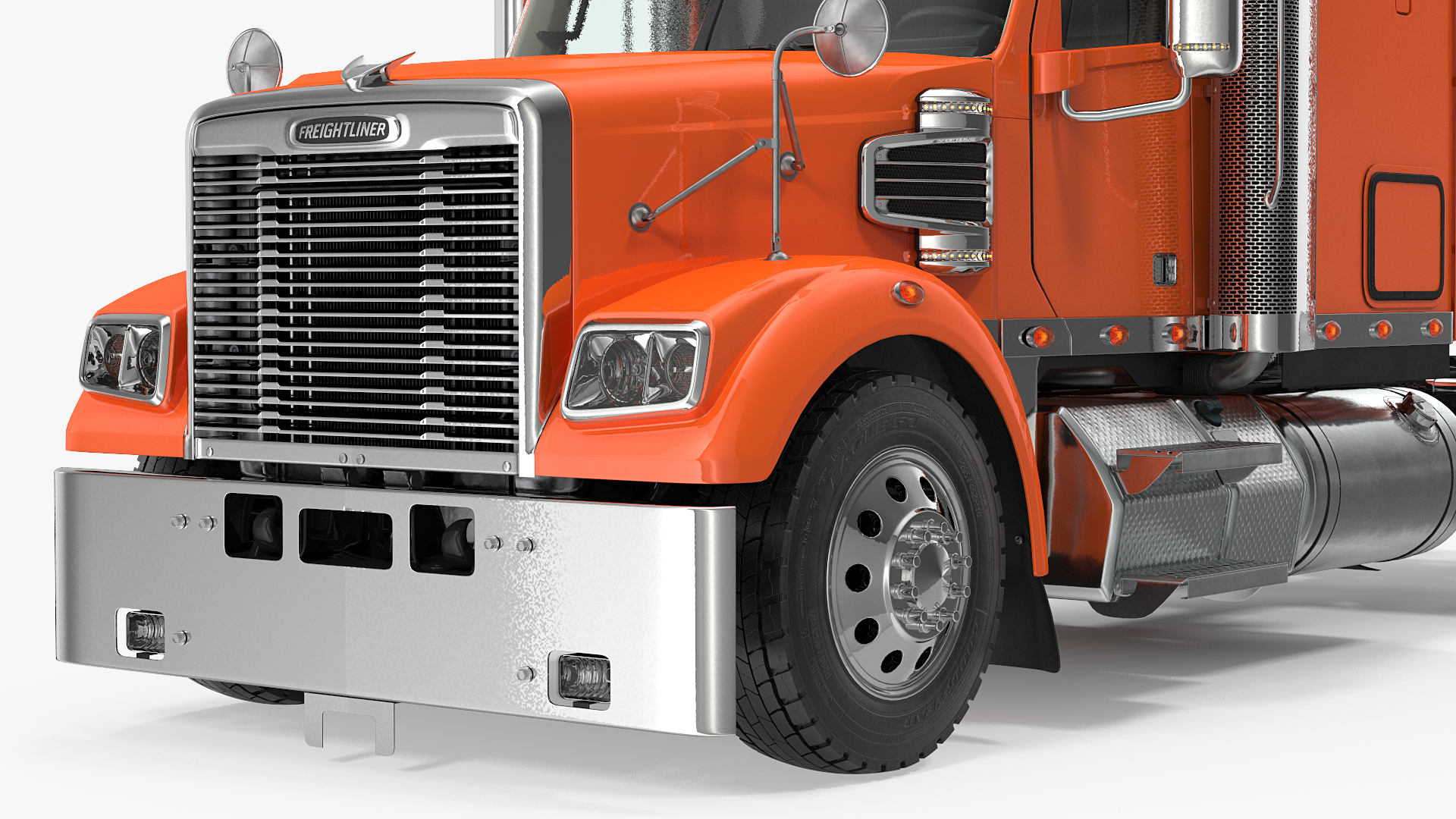 2020 Freightliner 122SD Truck 3D model