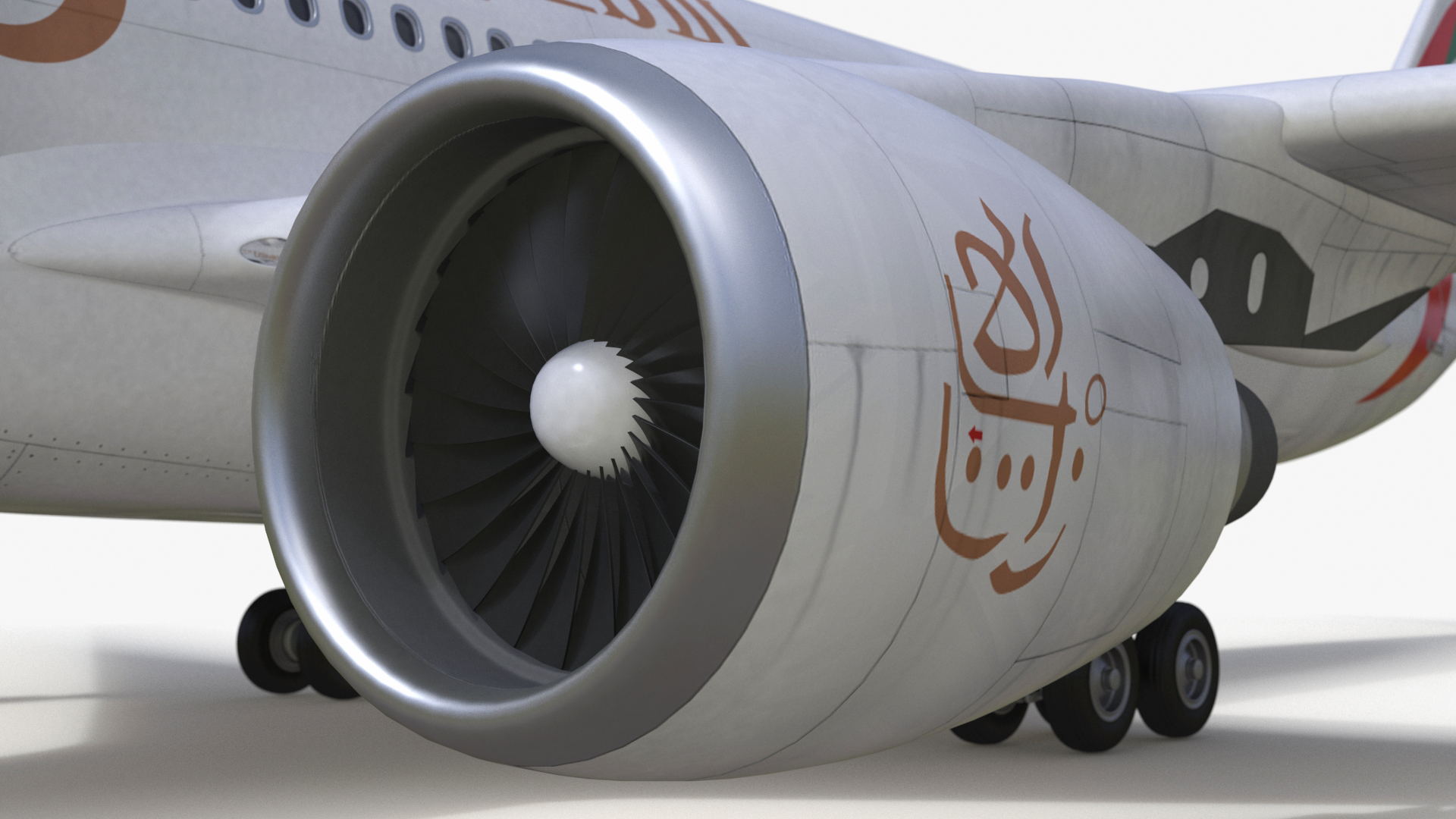 Emirates Airbus A330-200 3D model