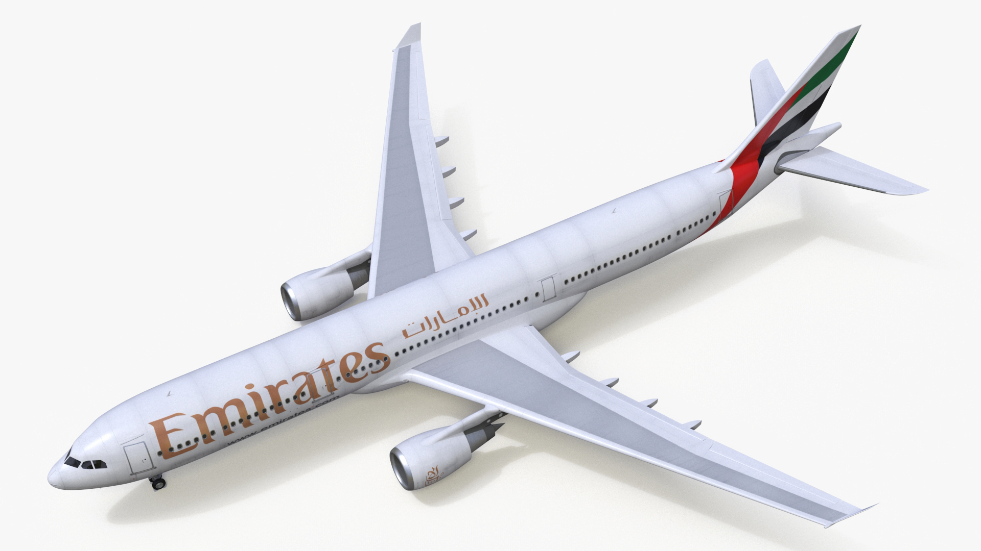 Emirates Airbus A330-200 3D model