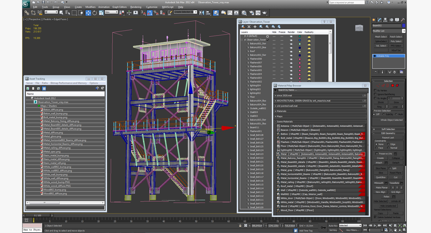 Observation Tower 3D