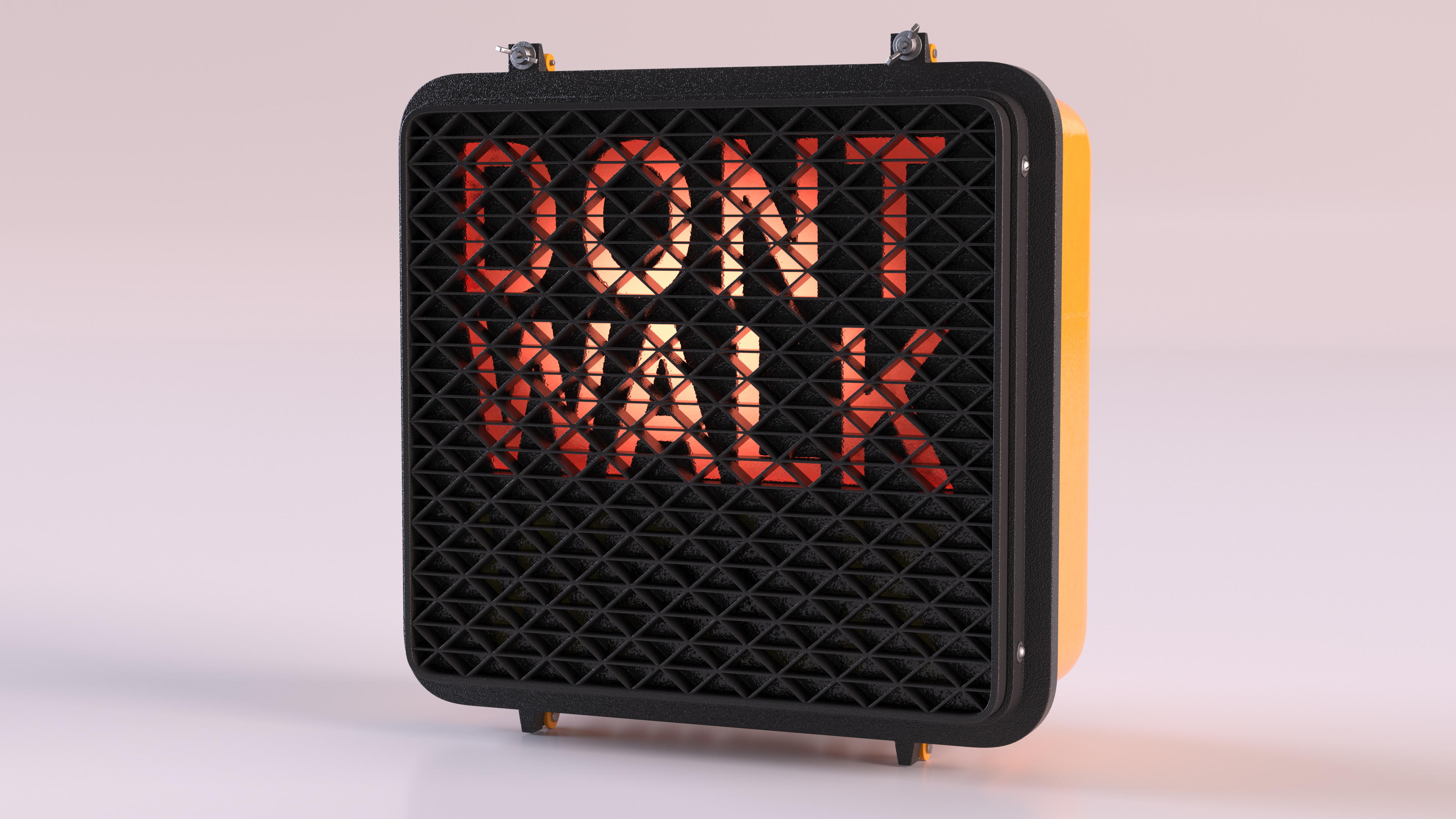 Dont Walk Signal Light 3D