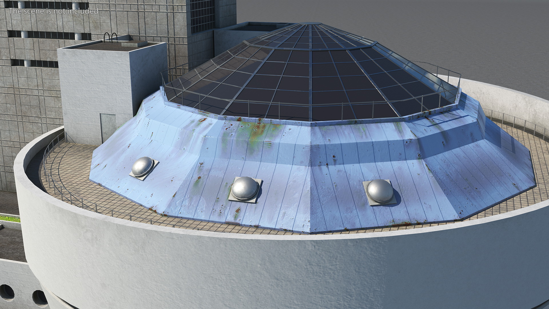 Museum Complex 3D model