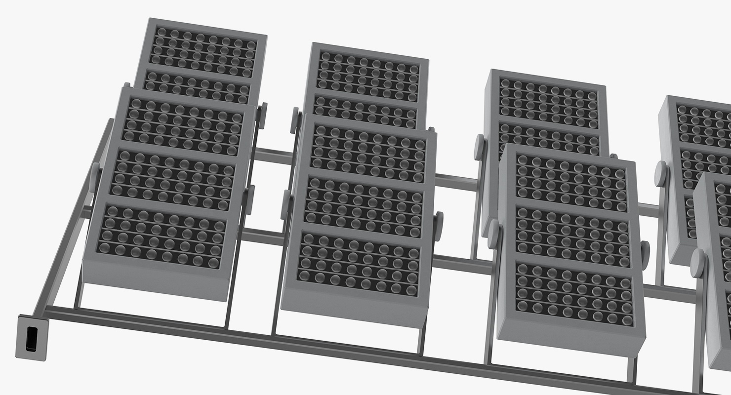 3D model Stadium Lights Panel