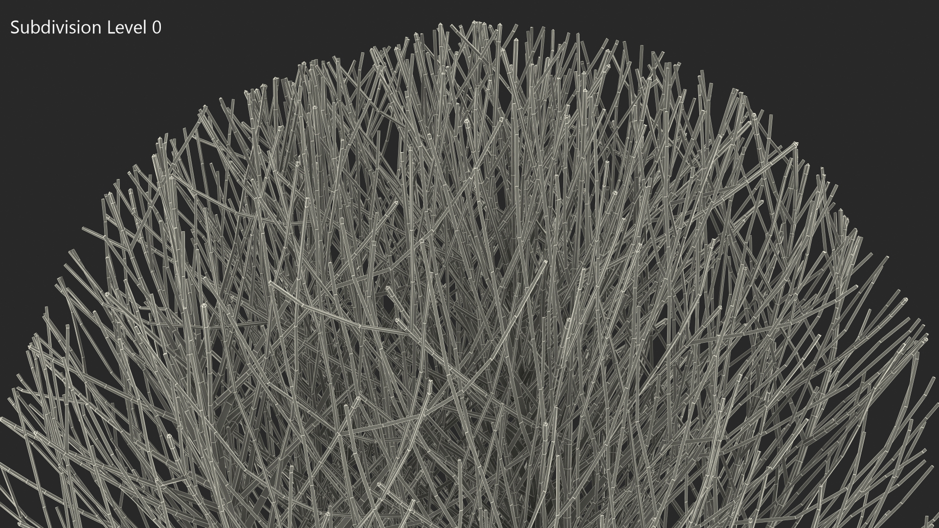 3D model Bare Shrub