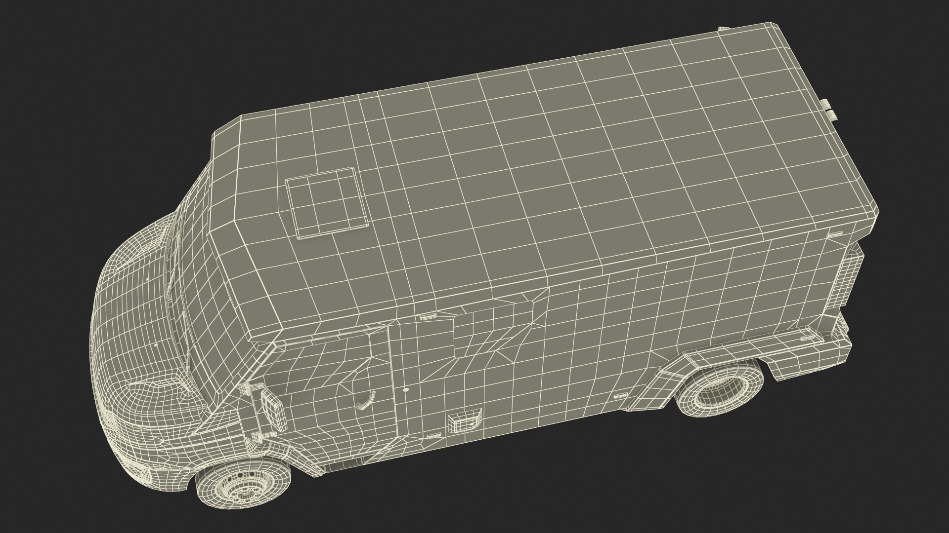 INKAS Armored Vehicle Simplified 3D