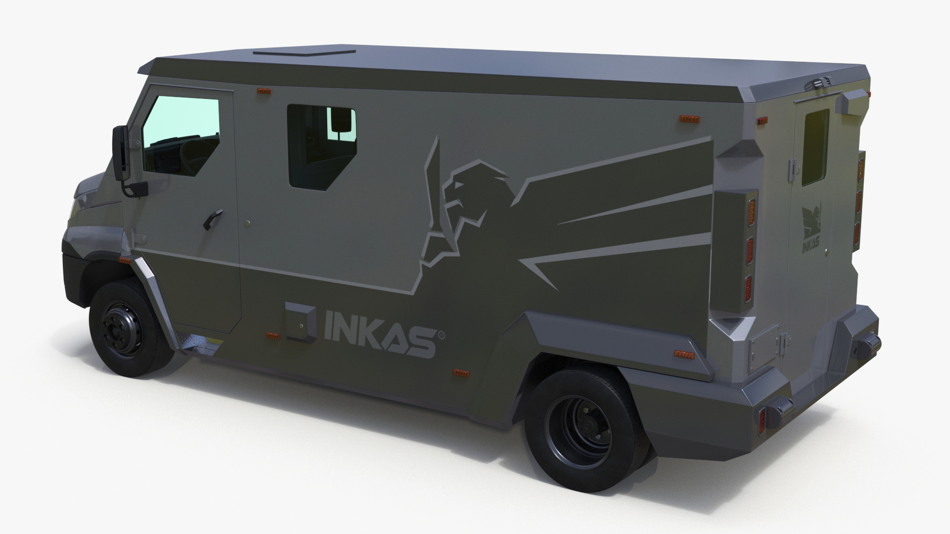 INKAS Armored Vehicle Simplified 3D