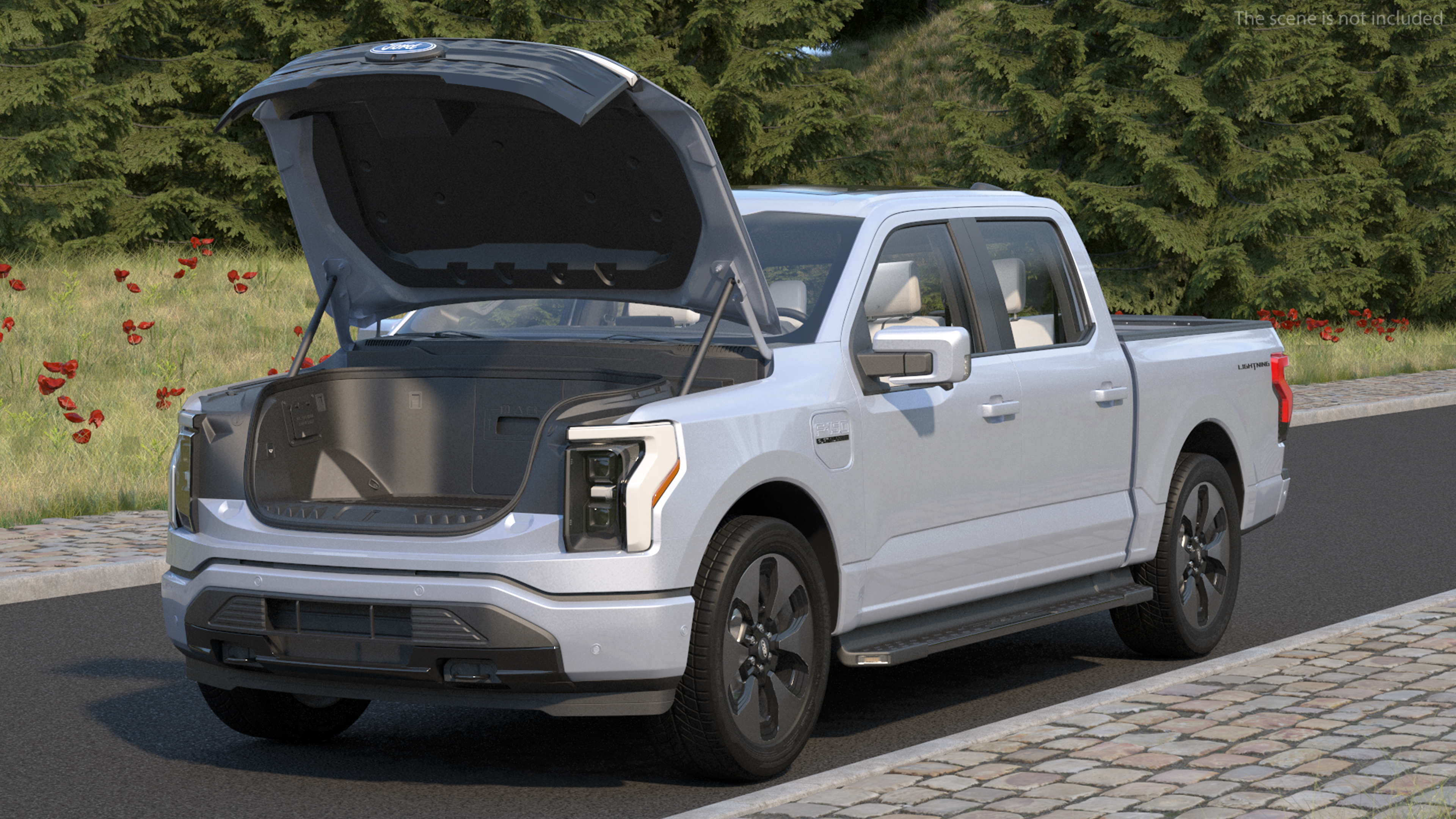 Ford F-150 Lightning Rigged 3D