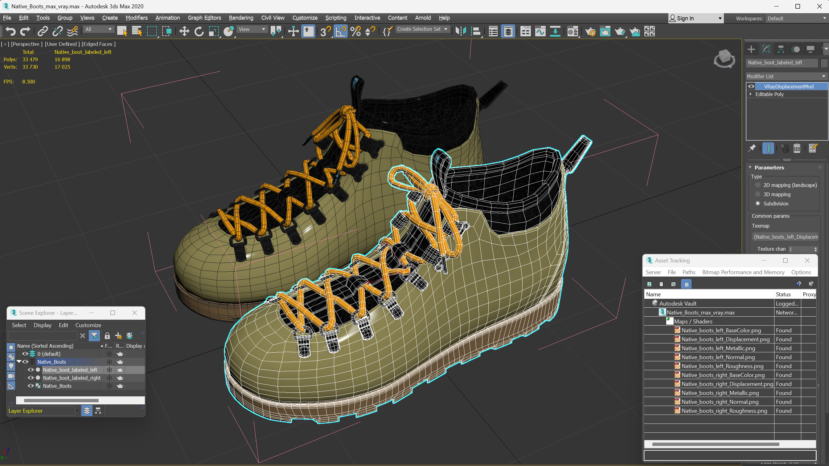 Native Boots 3D