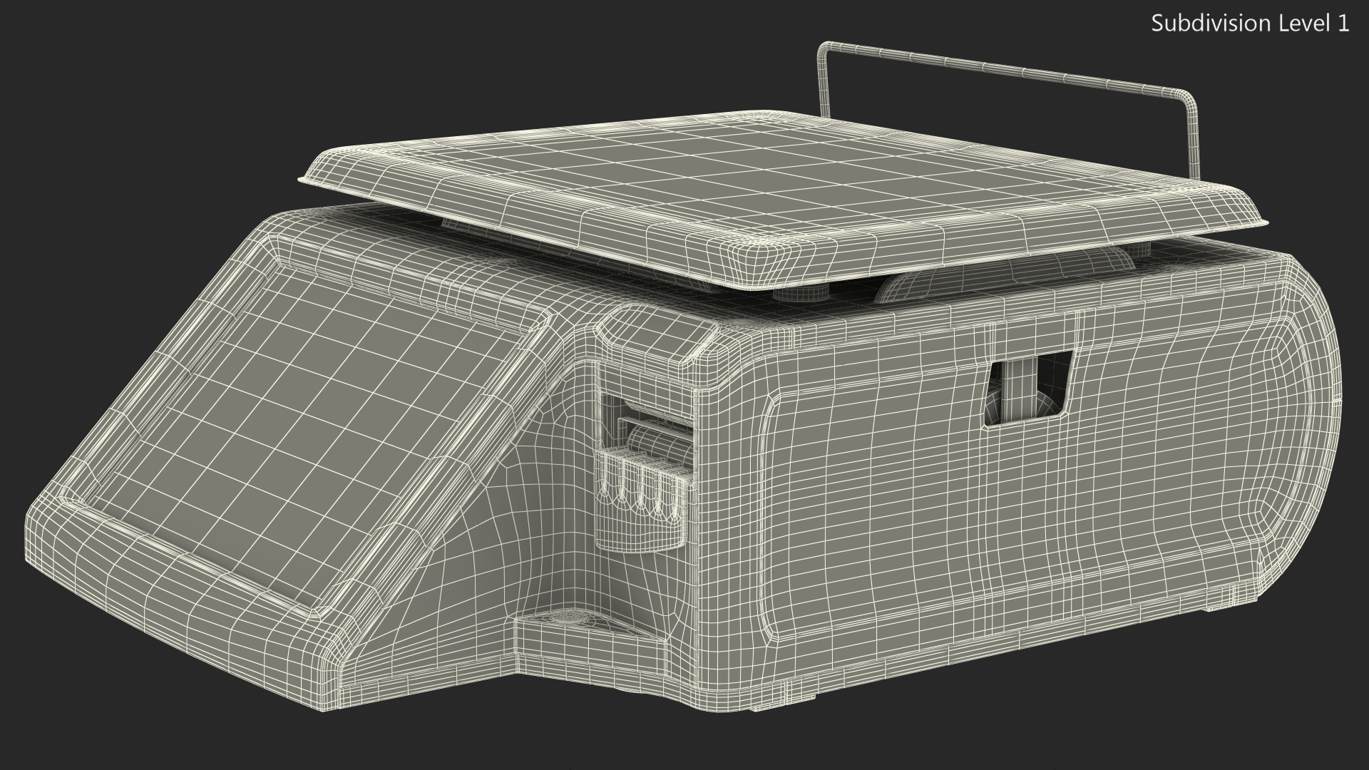 Self Service Scales 3D model