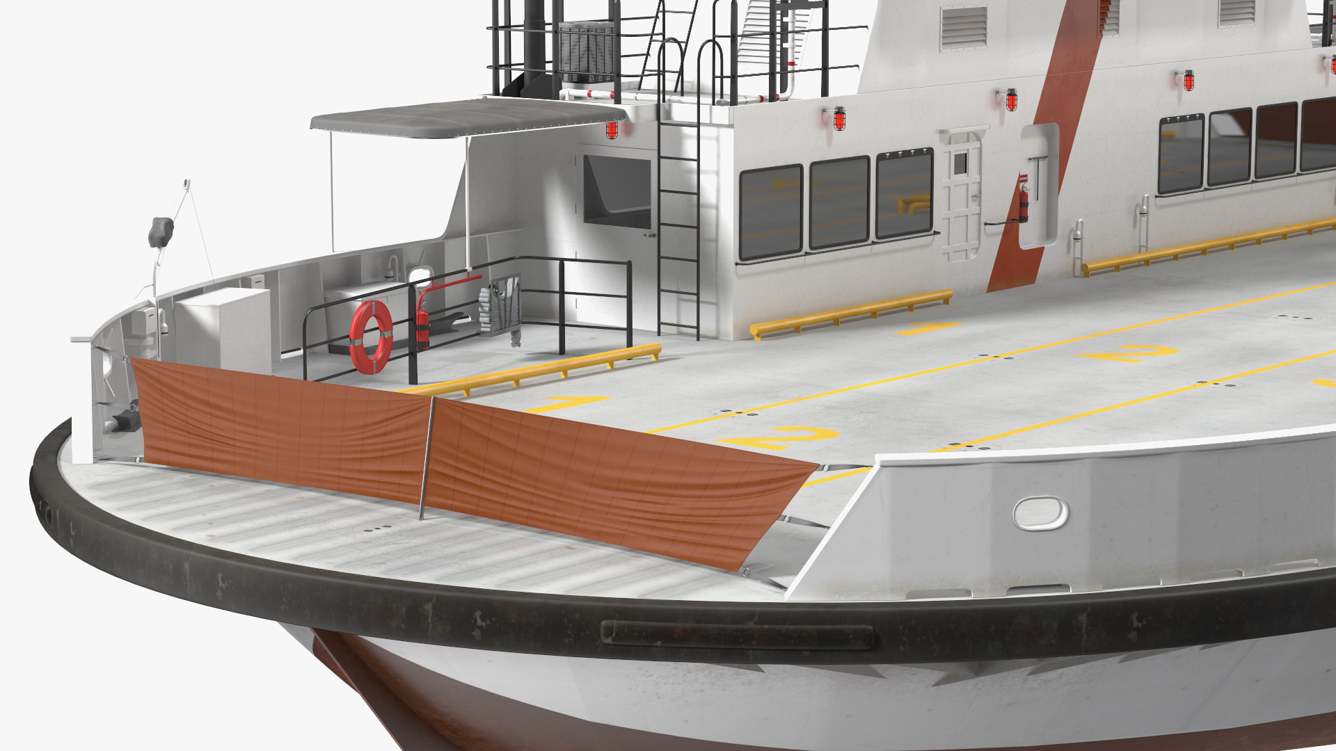 3D model Ferry Ship