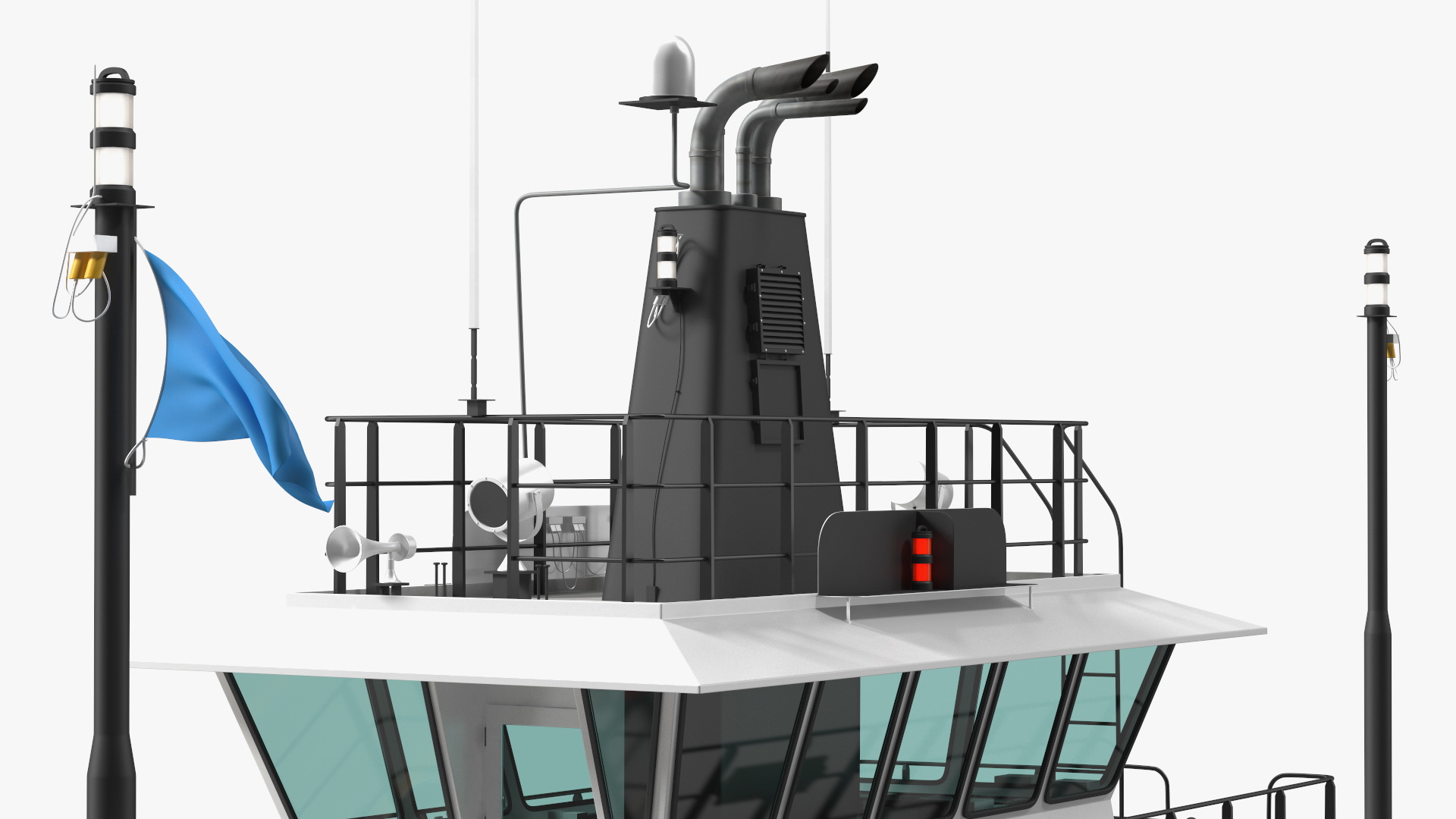 3D model Ferry Ship