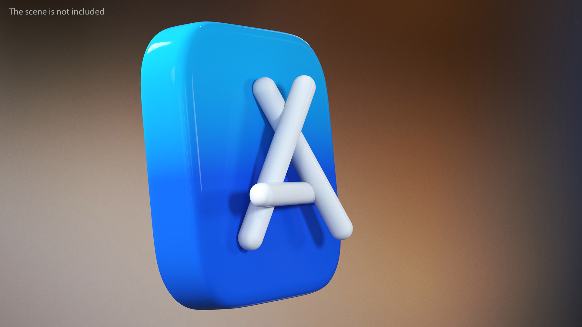 App Store Icon 3D model