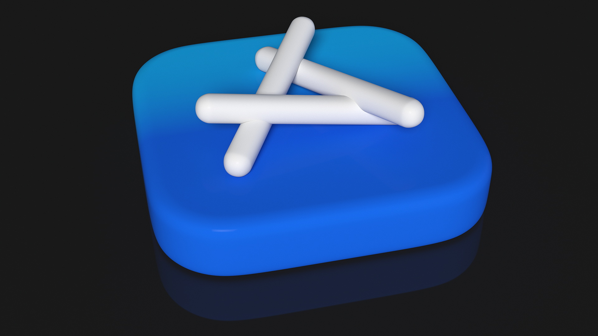 App Store Icon 3D model