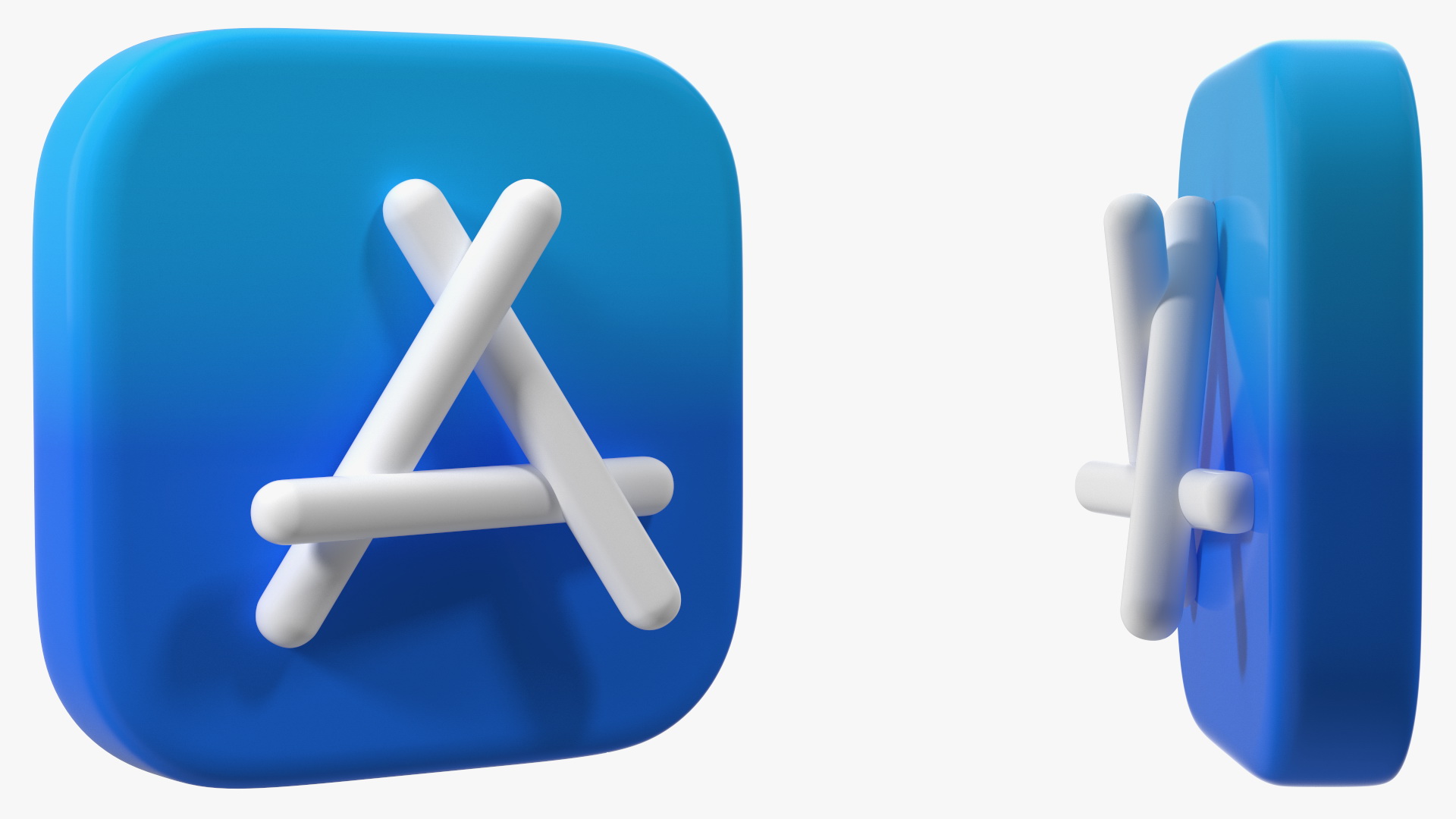 App Store Icon 3D model