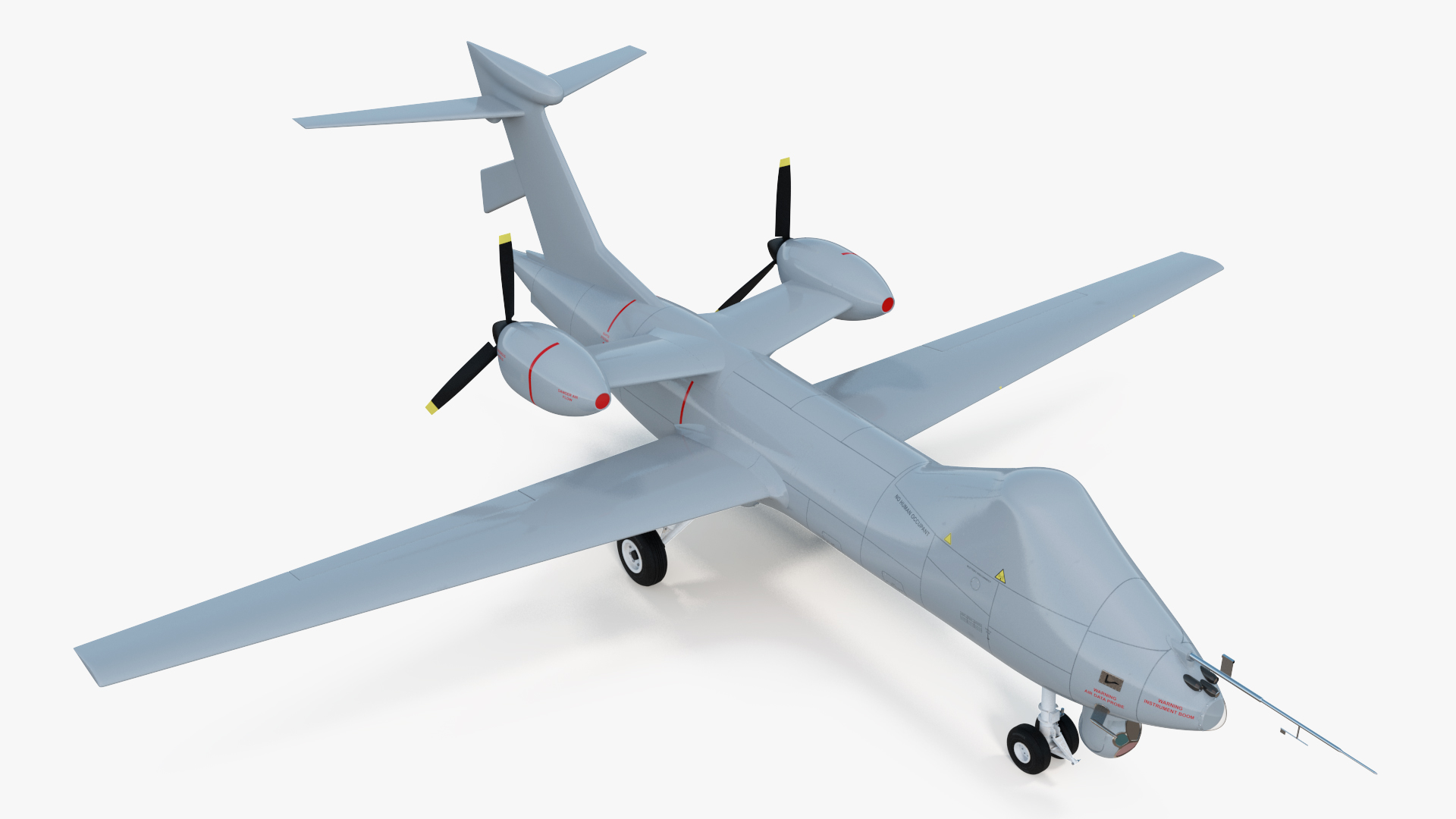 3D BAe Systems Mantis Unmanned Aircraft